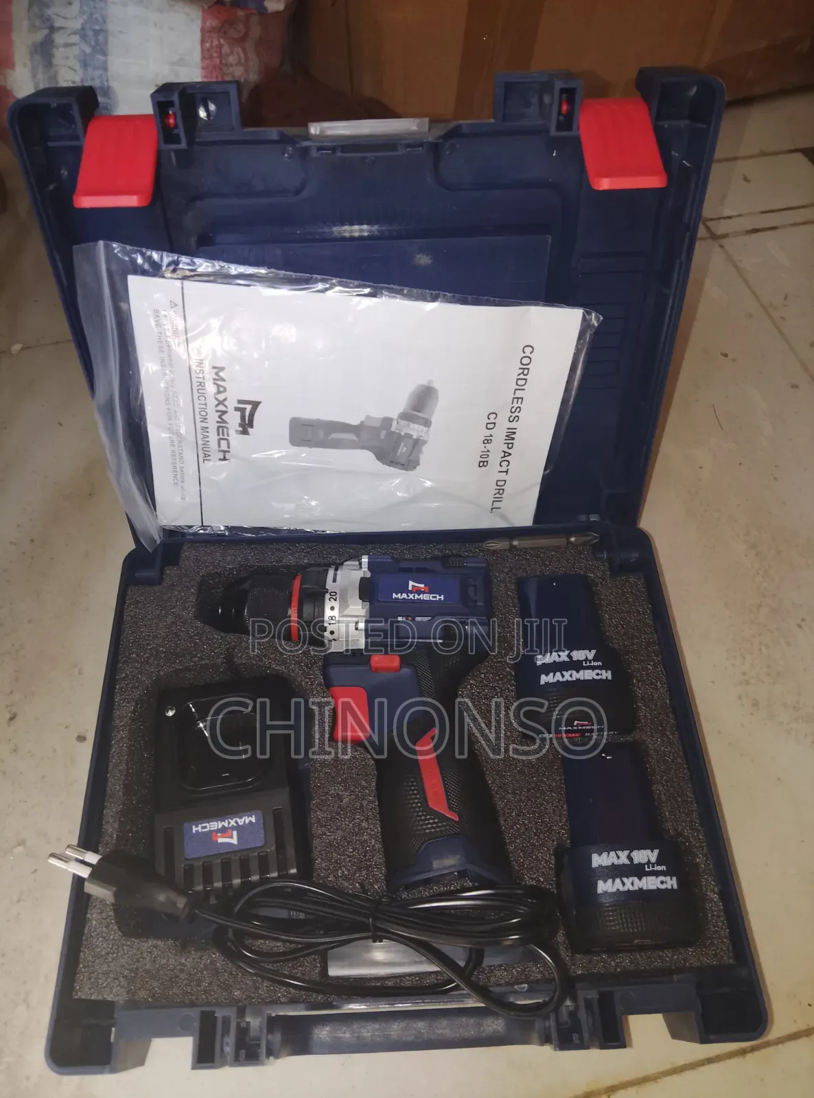 Maxmeach Cordless Drill