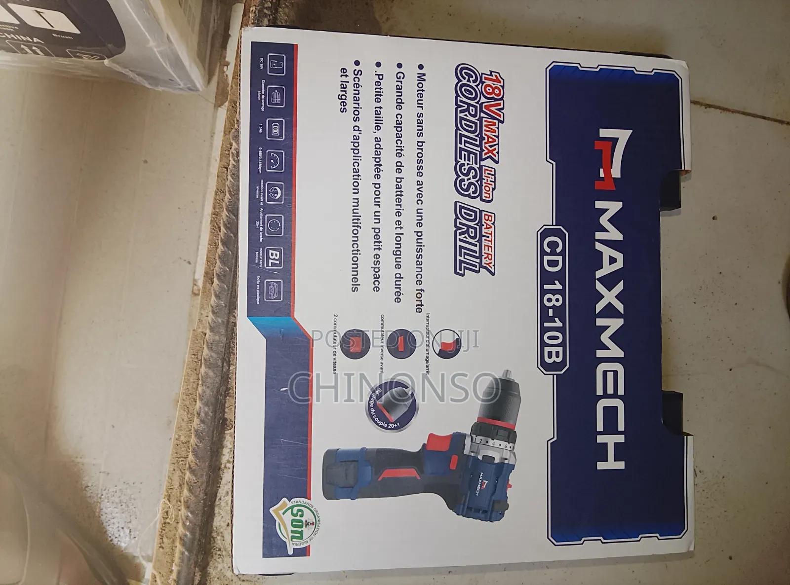 Maxmeach Cordless Drill