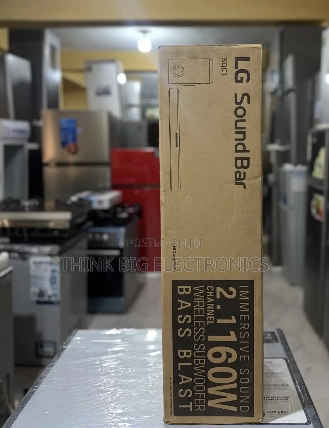 LG Sounbar With Wireless Subwoofer