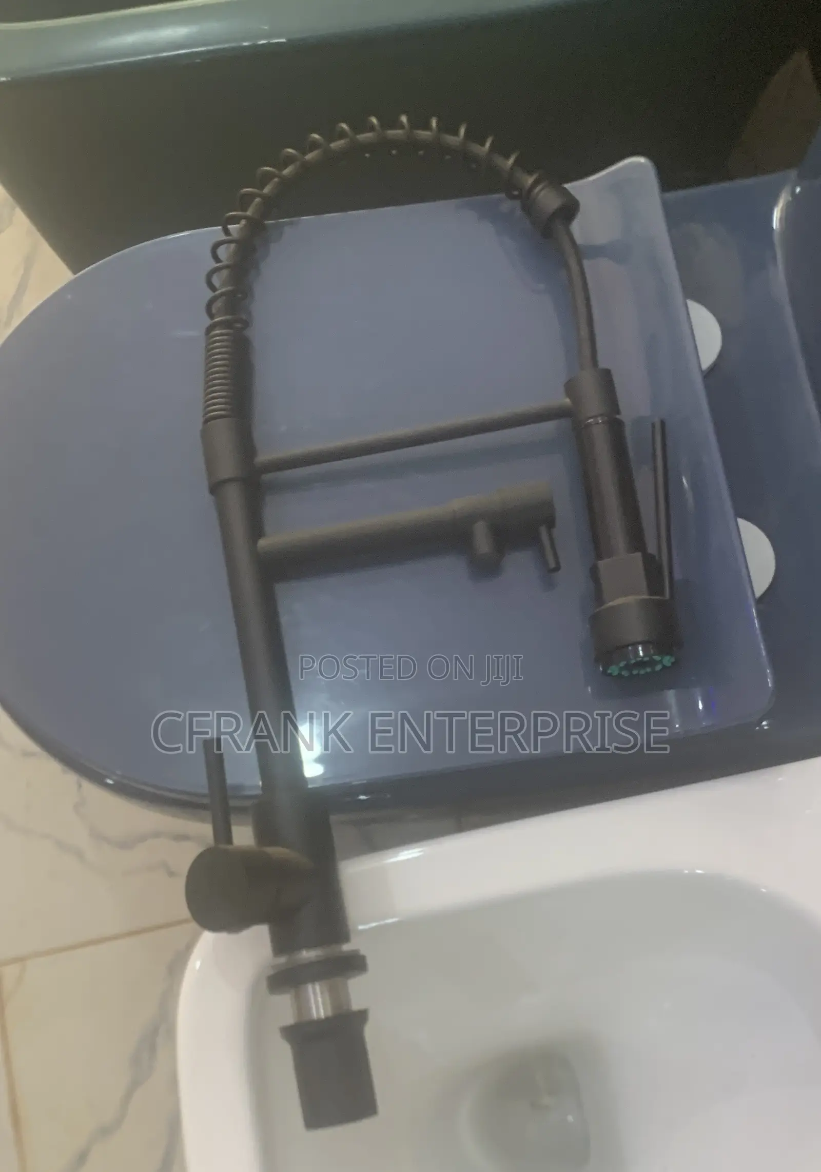 *Premium Long Neck Tap Mixer - Hot Cold Kitchen/Bathroom Tap*