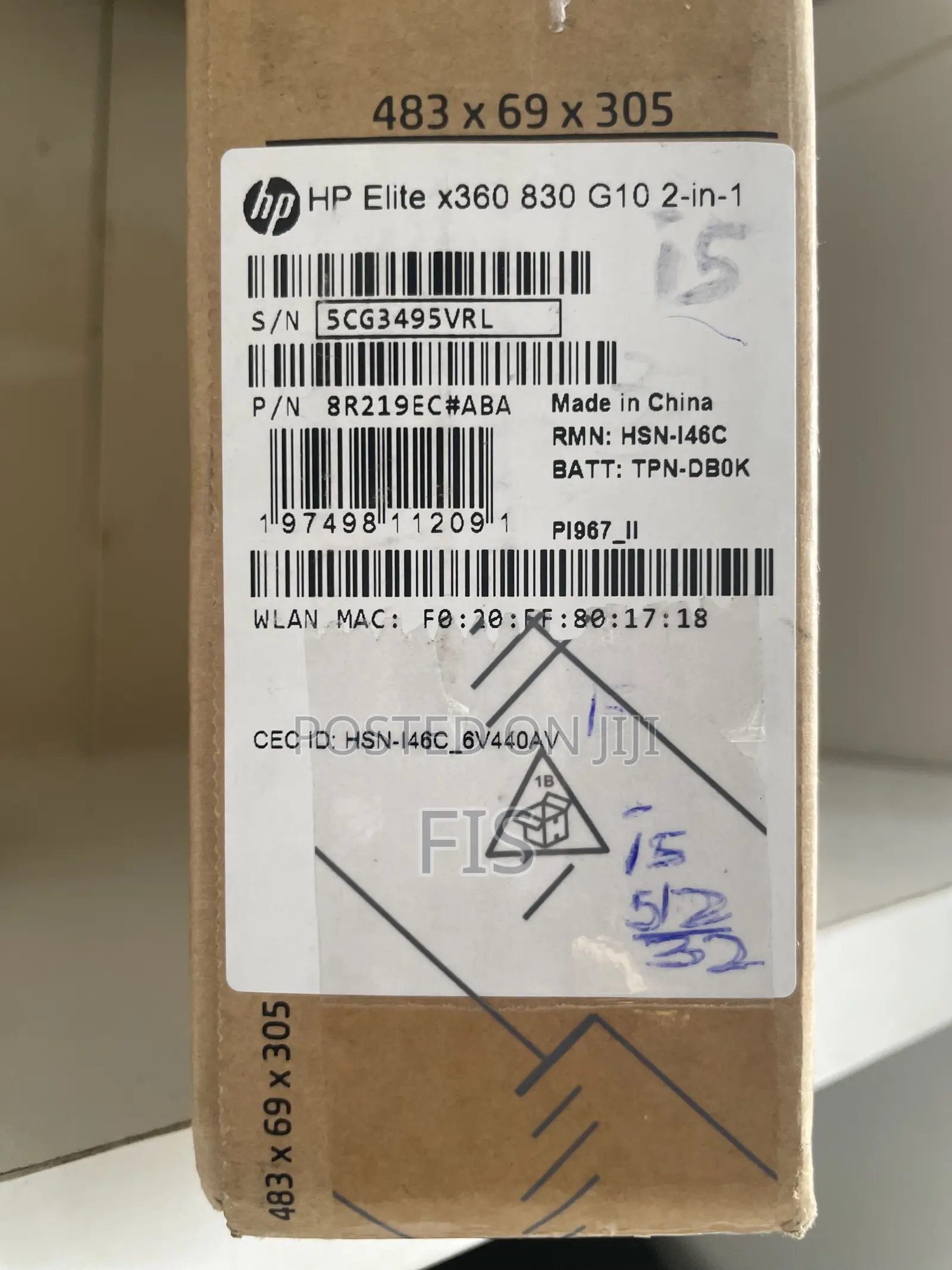 New Laptop HP Elite x360 830 G10 16GB Intel Core i5 SSD 512GB