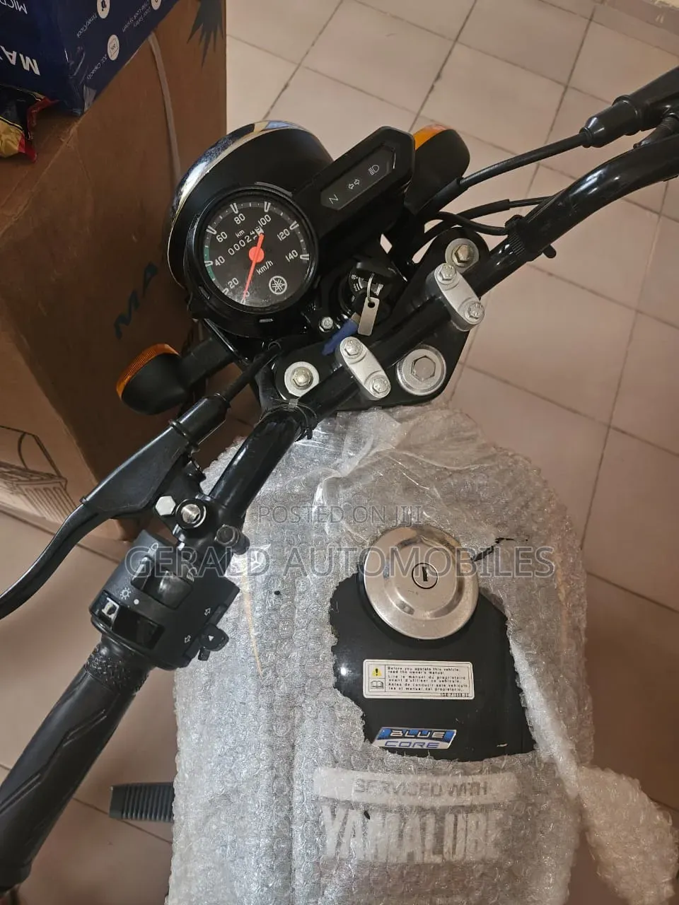 New Yamaha Crux 2025 Black