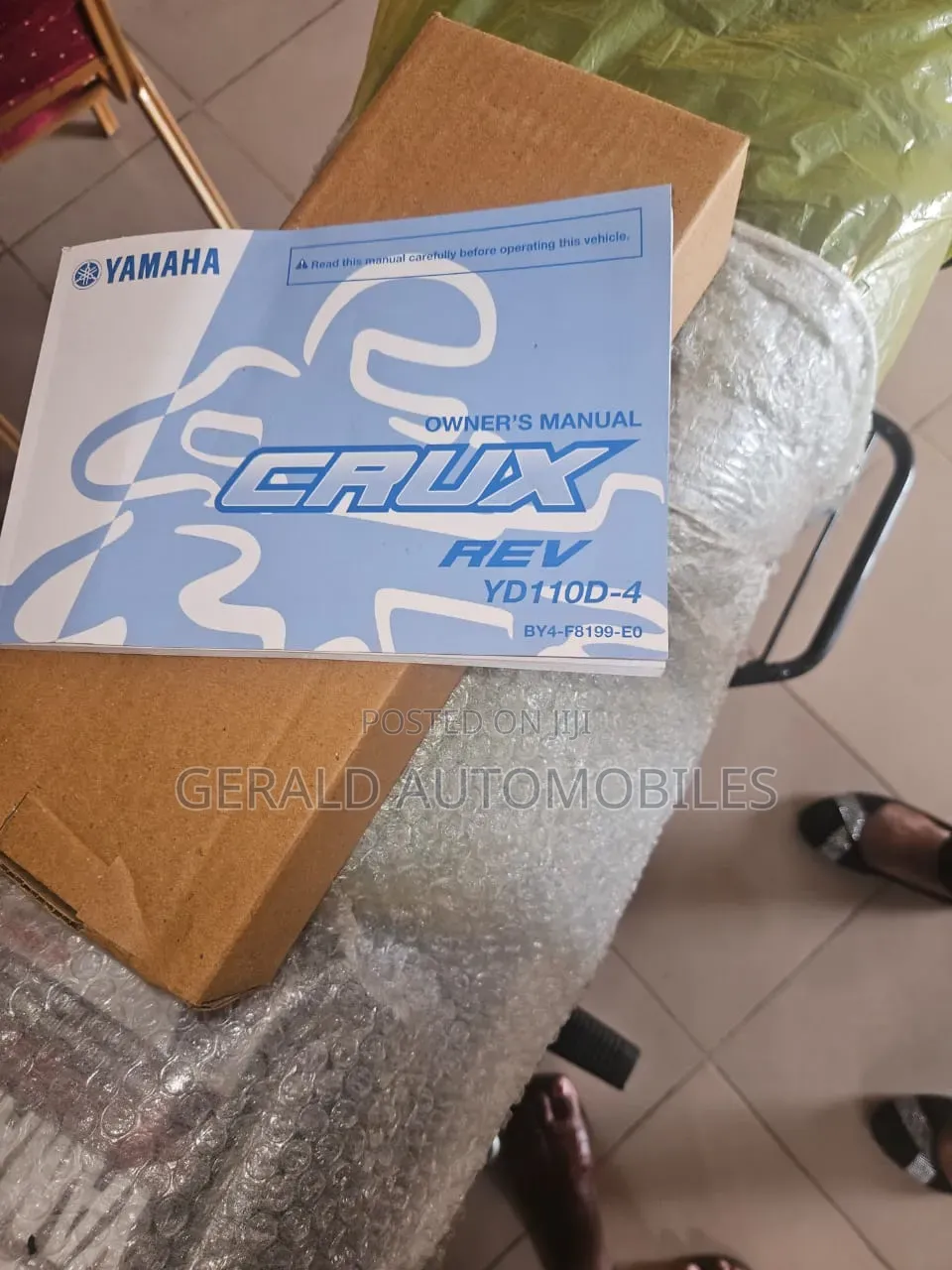 New Yamaha Crux 2025 Black