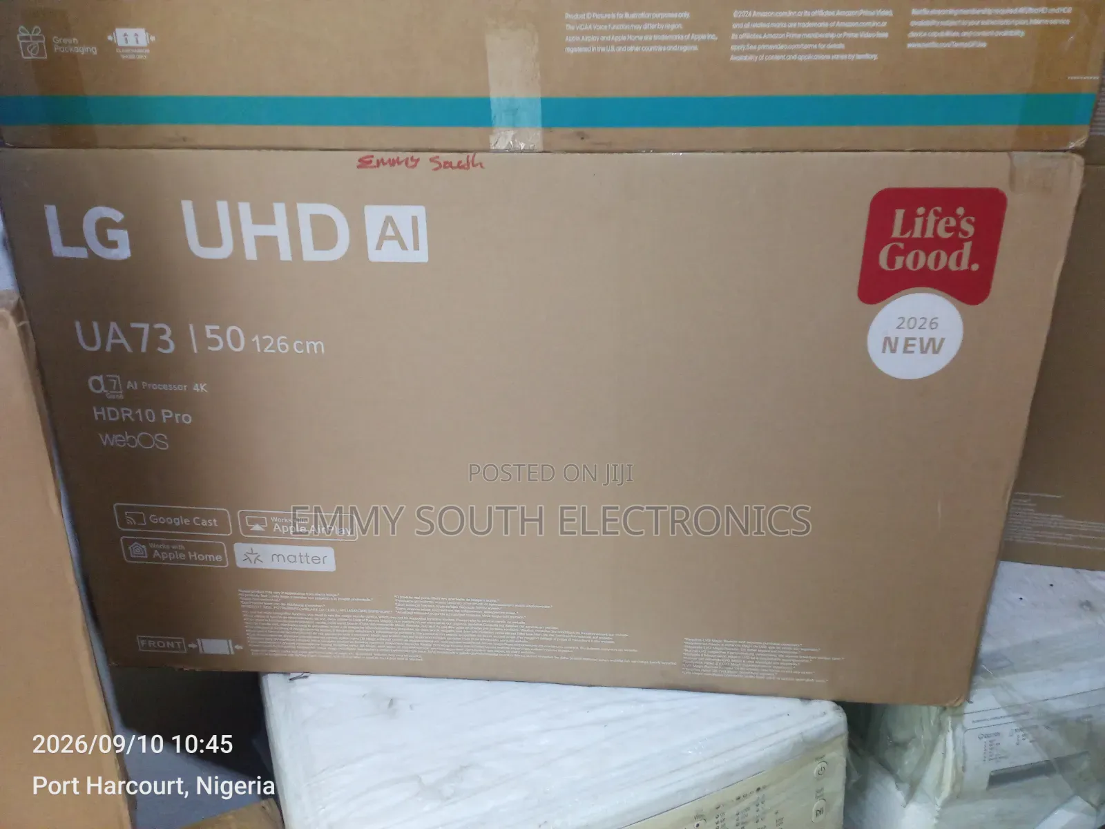 LG Uhd Smart TV 50" With Netflix