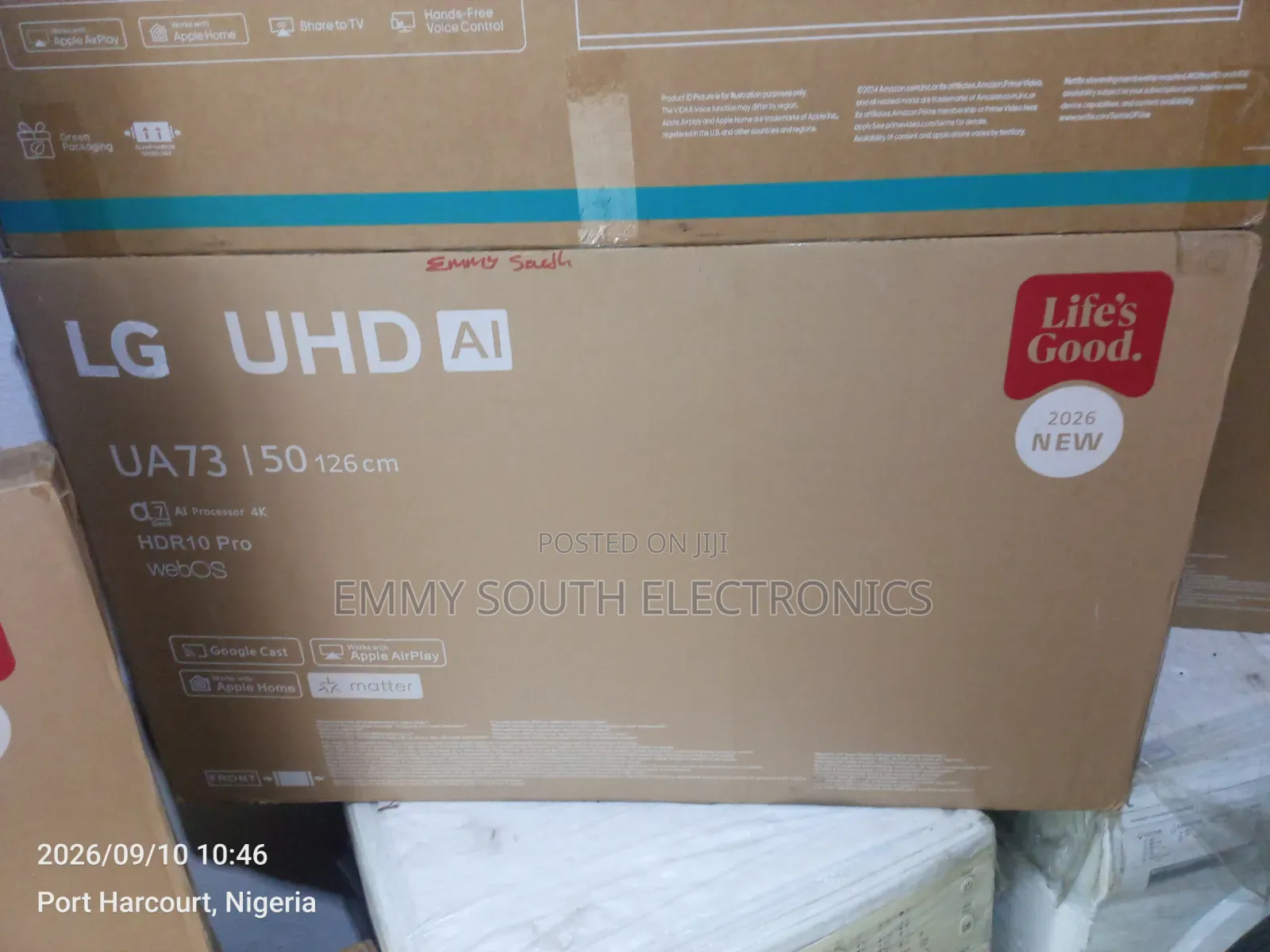LG Uhd Smart TV 50" With Netflix