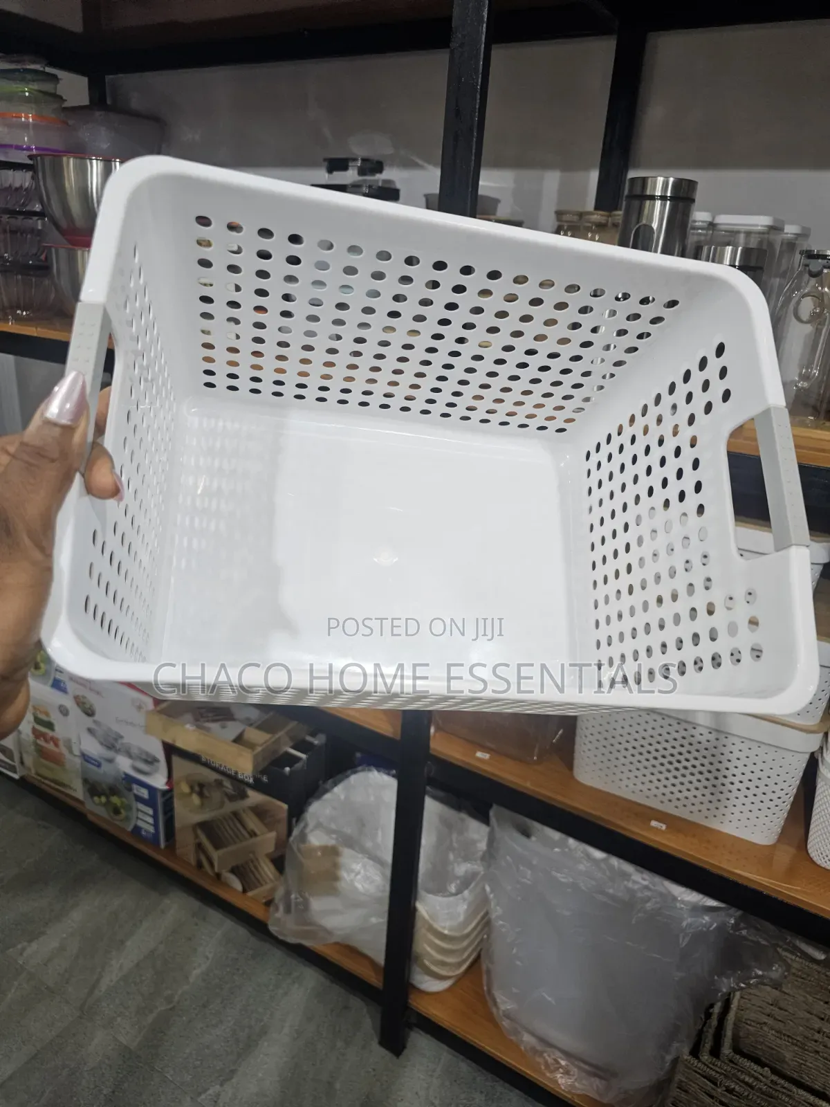 Multipurpose Plastic Storage Basket!