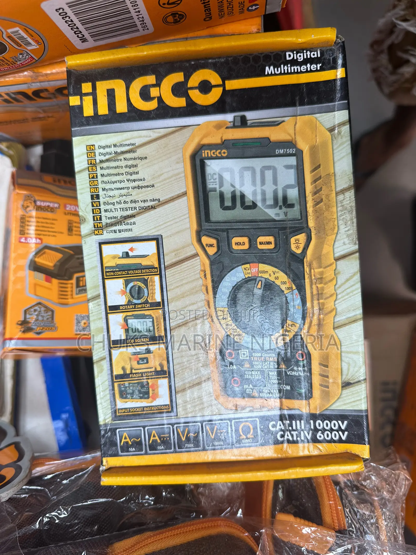 Ingco Digital Multimeter (1000v)