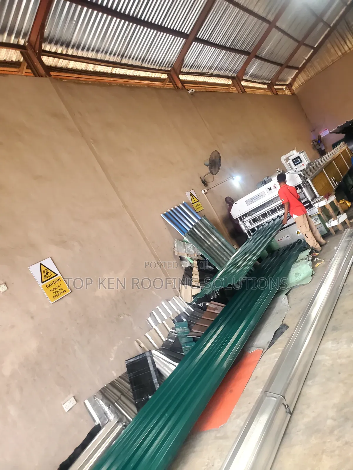 Bush Green Oven Baked Sheet 0.55mm