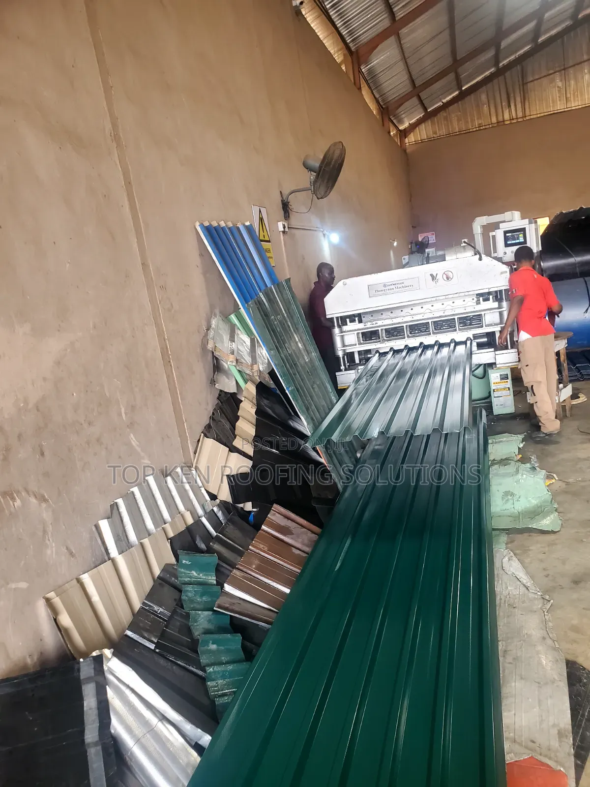 Bush Green Oven Baked Sheet 0.55mm