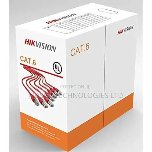 Hikvision CAT6 U/Utp Network Cable (Solid Copper, 0.5mm)