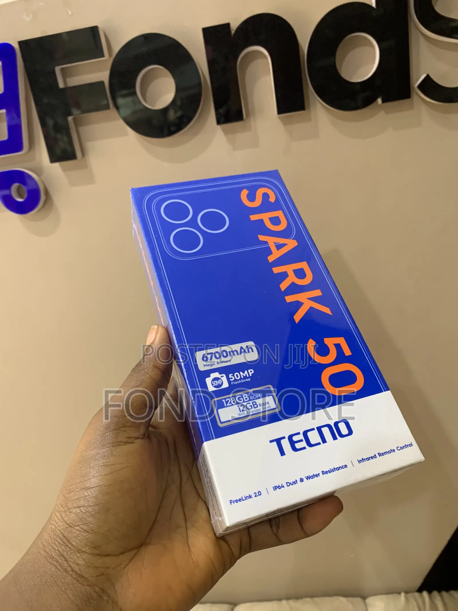 New Tecno Spark 50 128 GB Blue