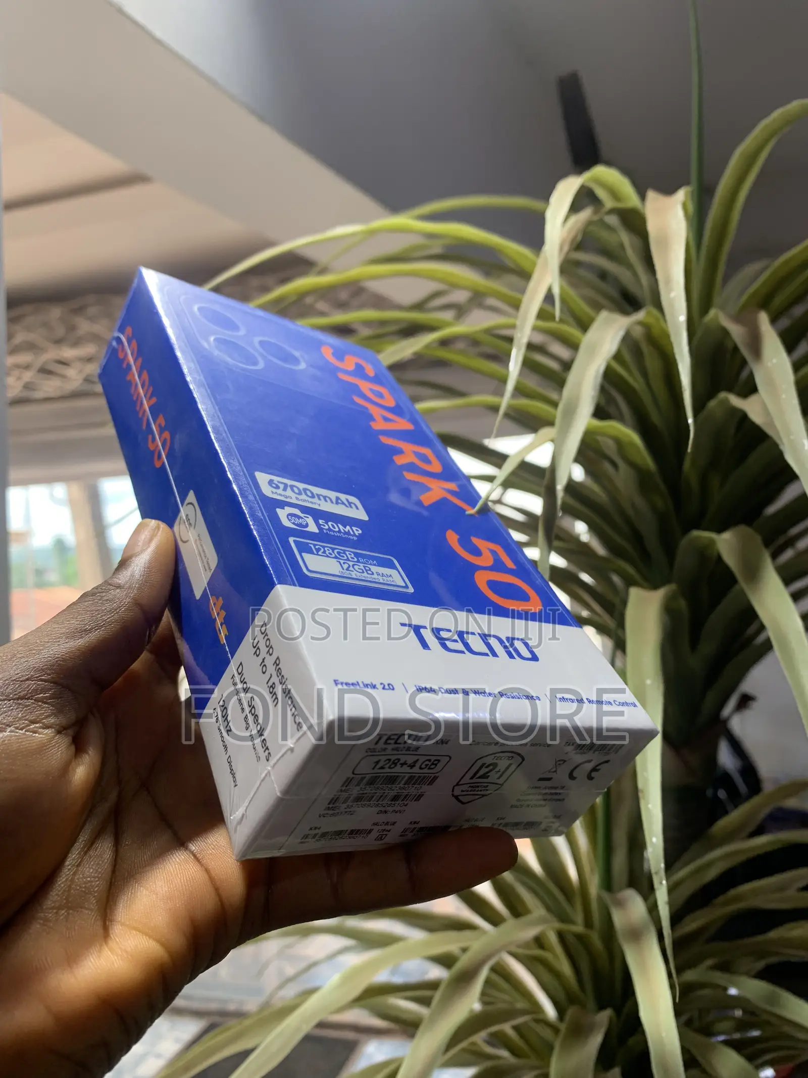 New Tecno Spark 50 128 GB Blue