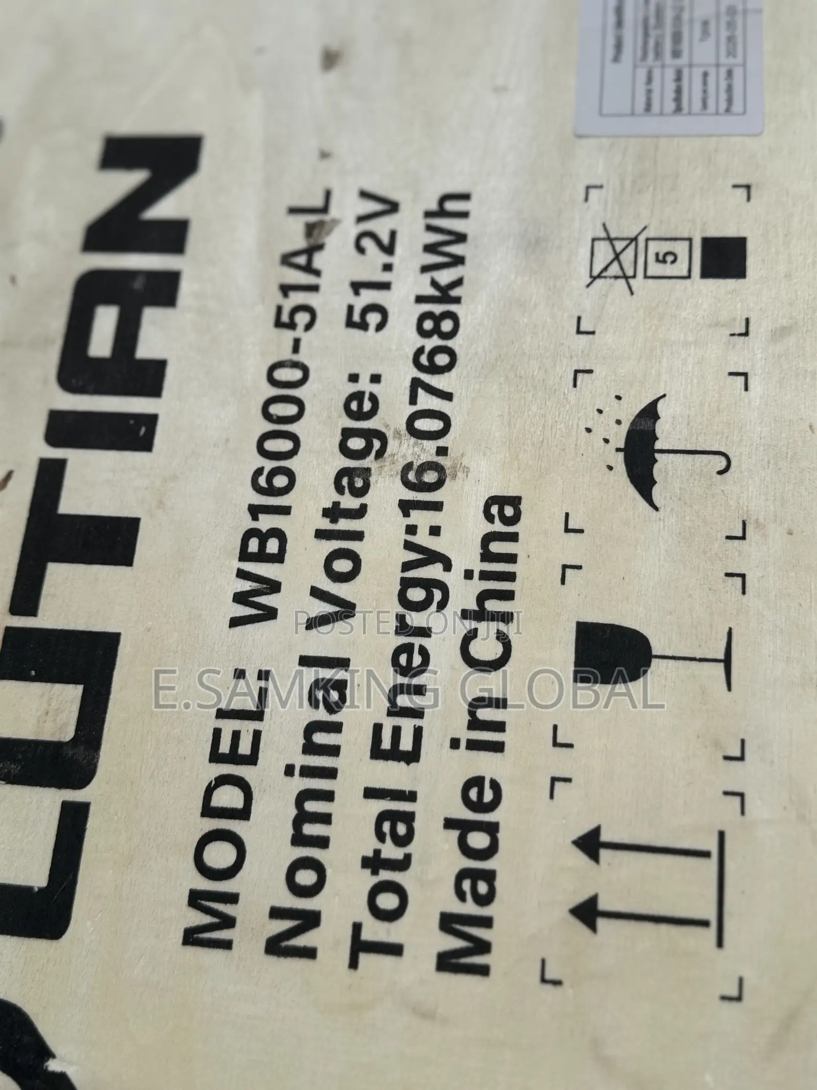 16kwh Lutian Lithium Ion Battery