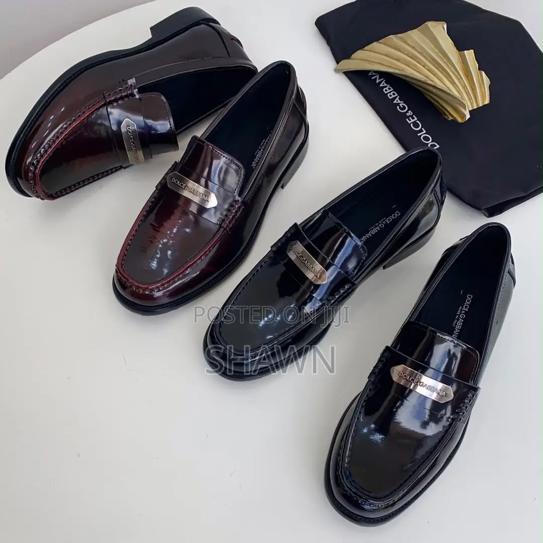 Dolce and Gabbana Patent Leather Loafers