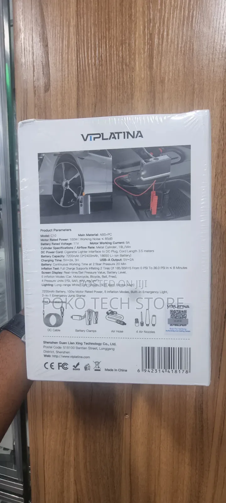 Viplatina C10 5-in-1 Jump Starter