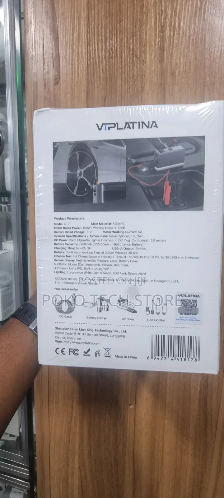Viplatina C10 5-in-1 Jump Starter
