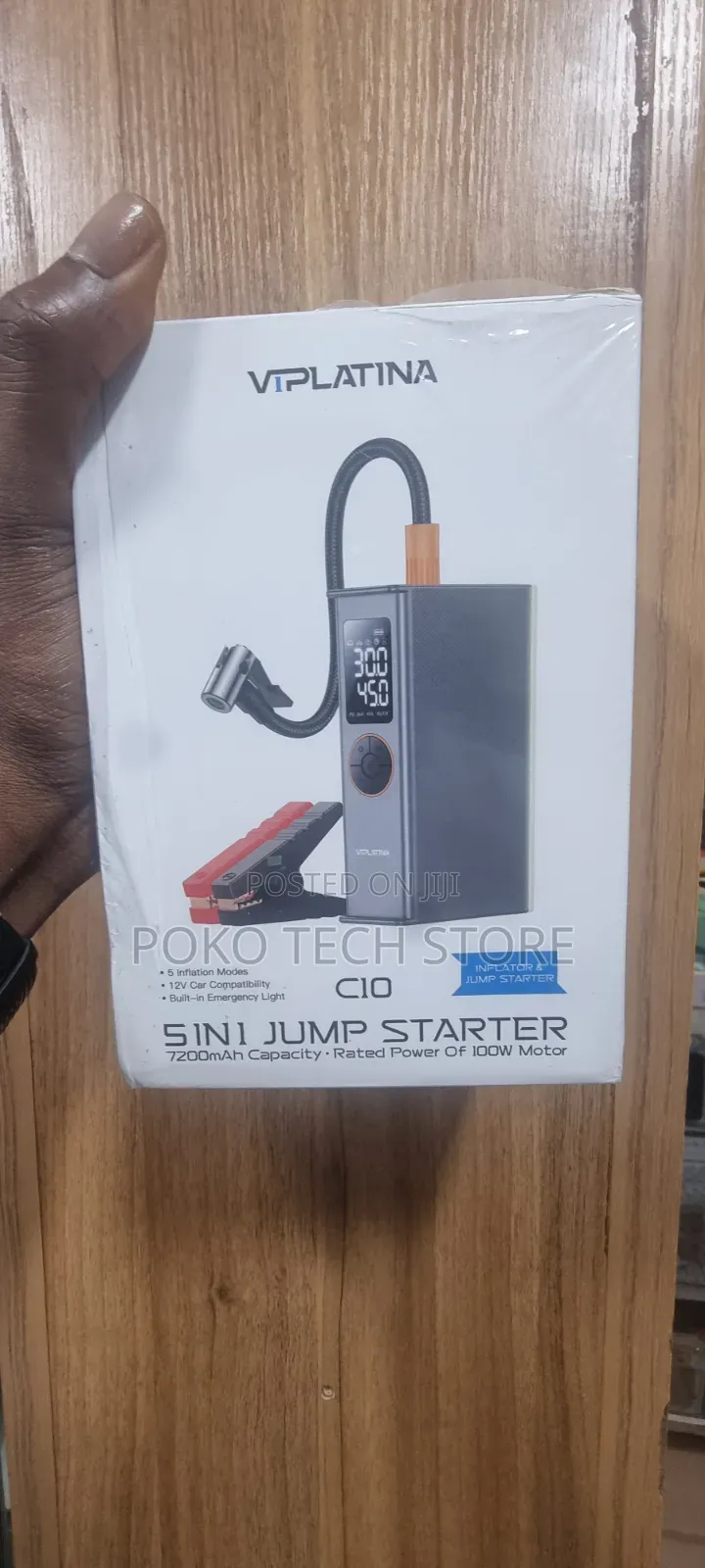 Viplatina C10 5-in-1 Jump Starter
