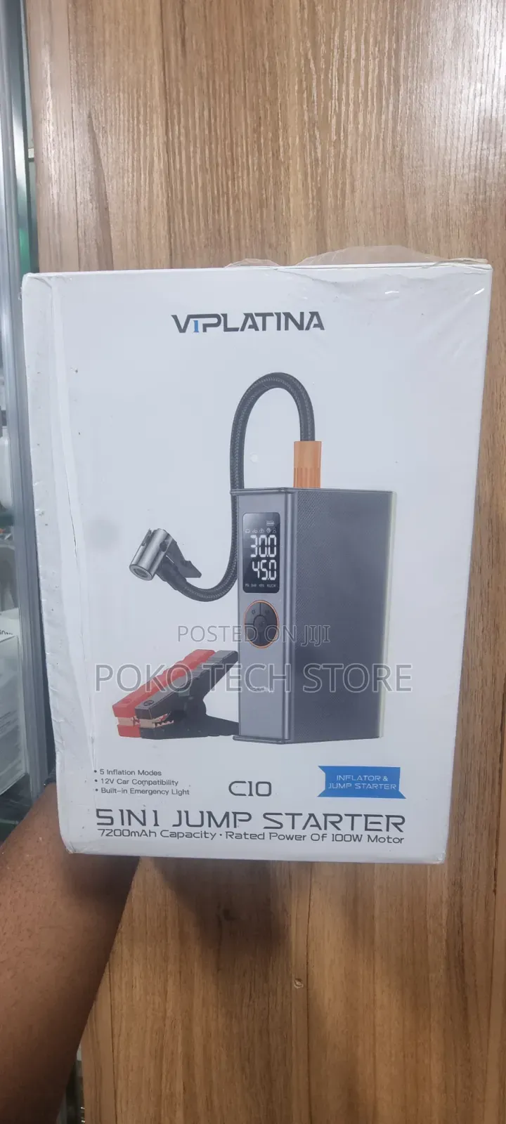 Viplatina C10 5-in-1 Jump Starter