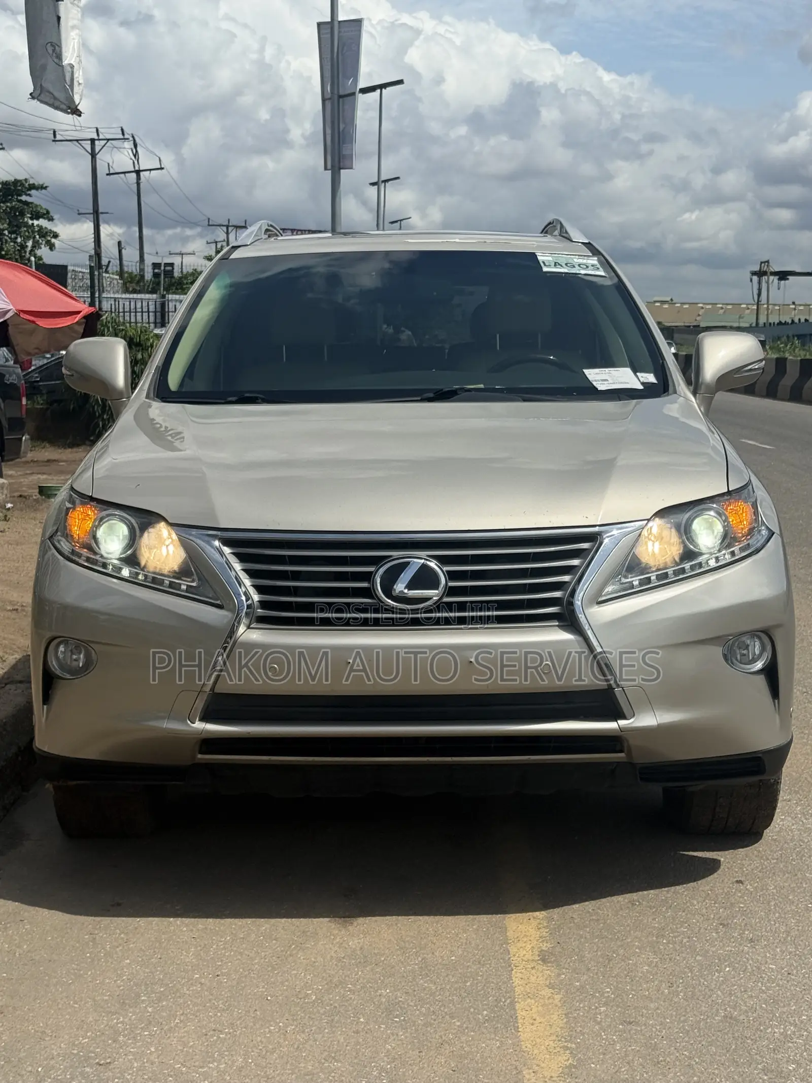 Lexus RX 350 FWD 2014 Gold