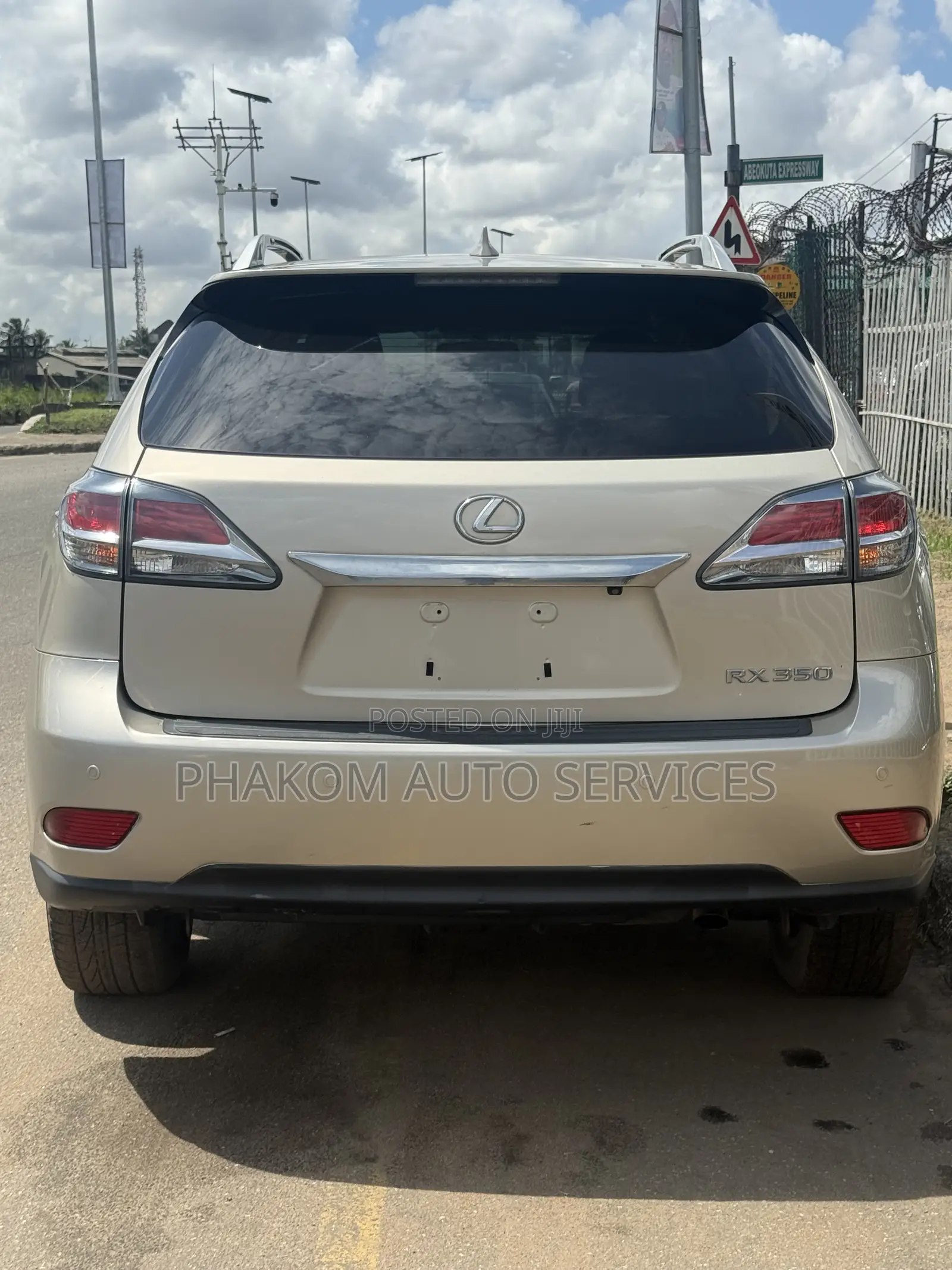 Lexus RX 350 FWD 2014 Gold