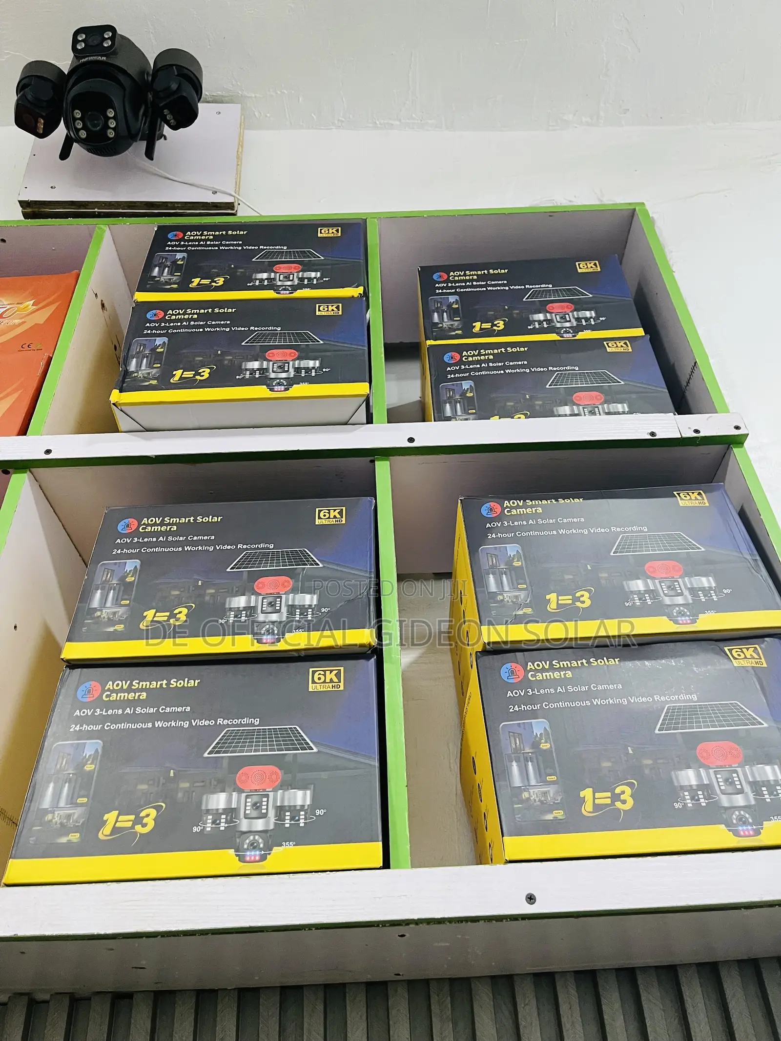 AOV Smart Solar Camera (3 Lense)