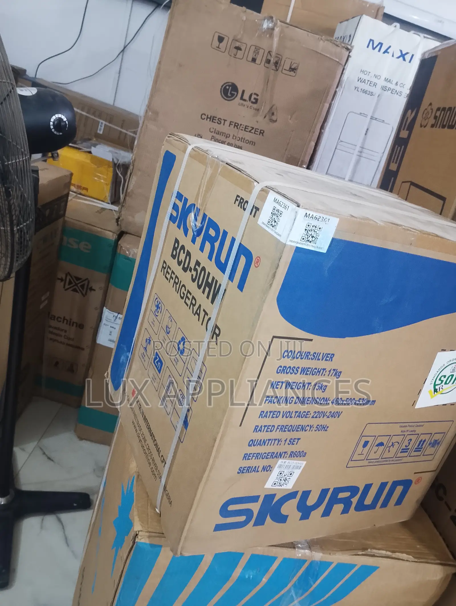 SKYRUN BCD-50HW 50L Food Storage Mini Refrigerator