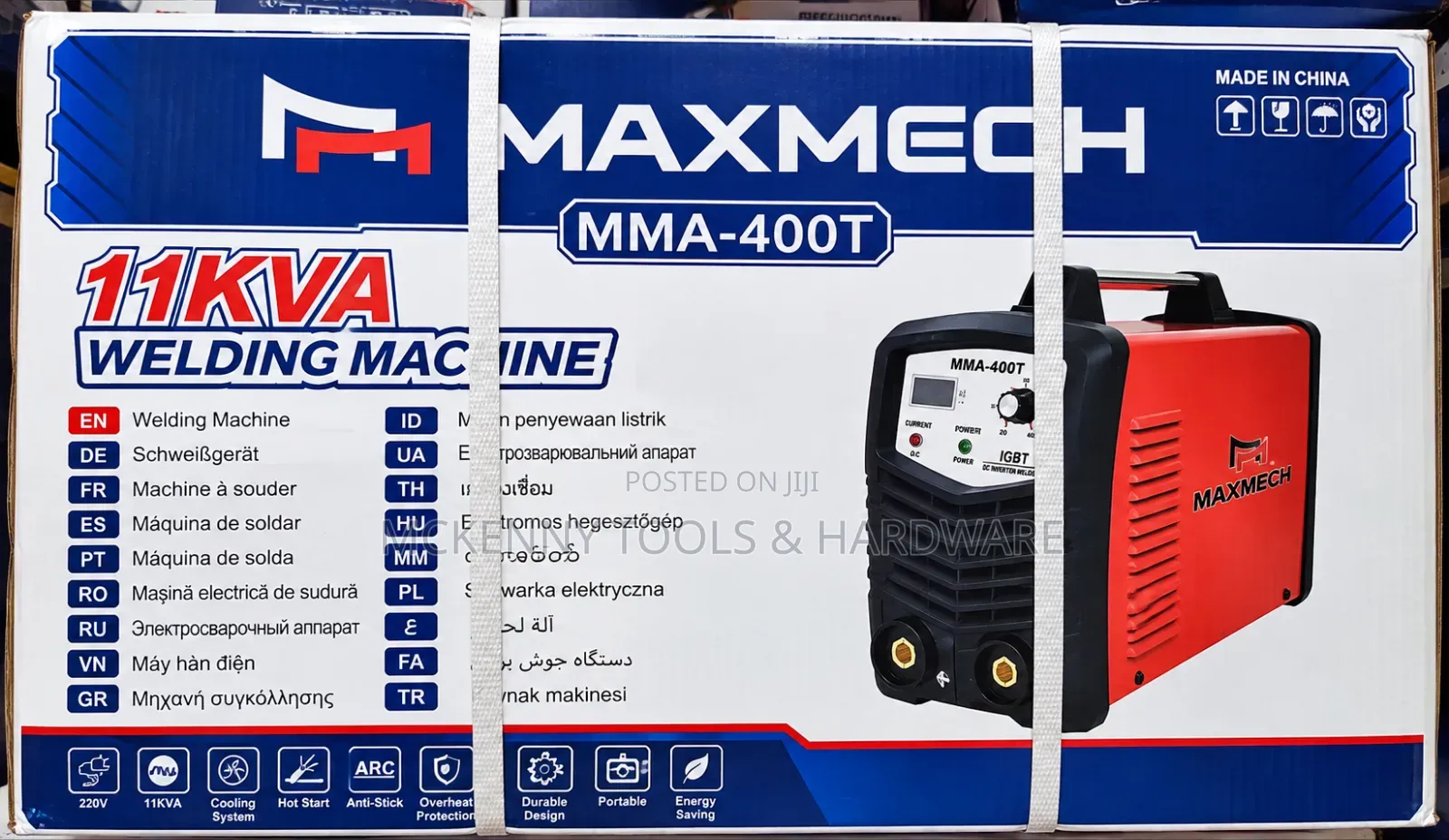 Maxmech Mma-400t 11kva Industrial Inverter Welding Machine