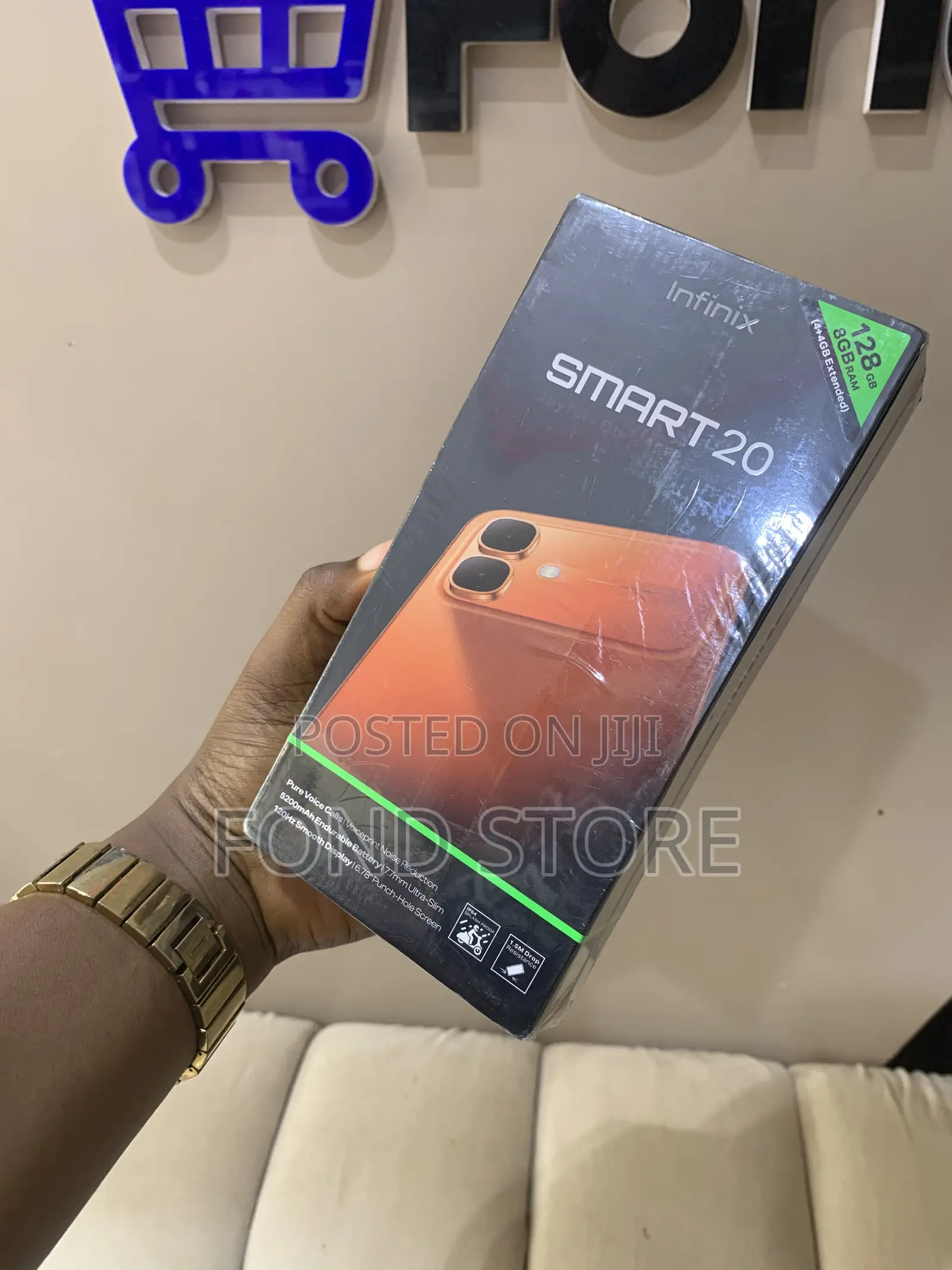 New Infinix Smart 20 128 GB Blue