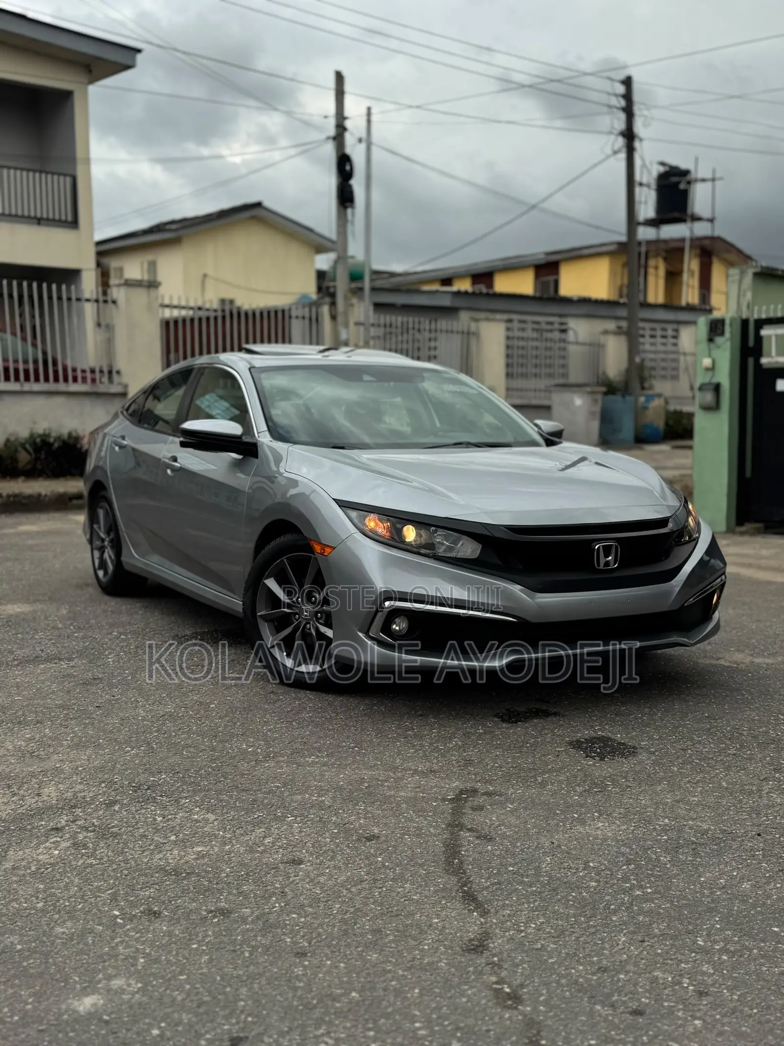 Honda Civic EX-L Sedan 2019 Silver