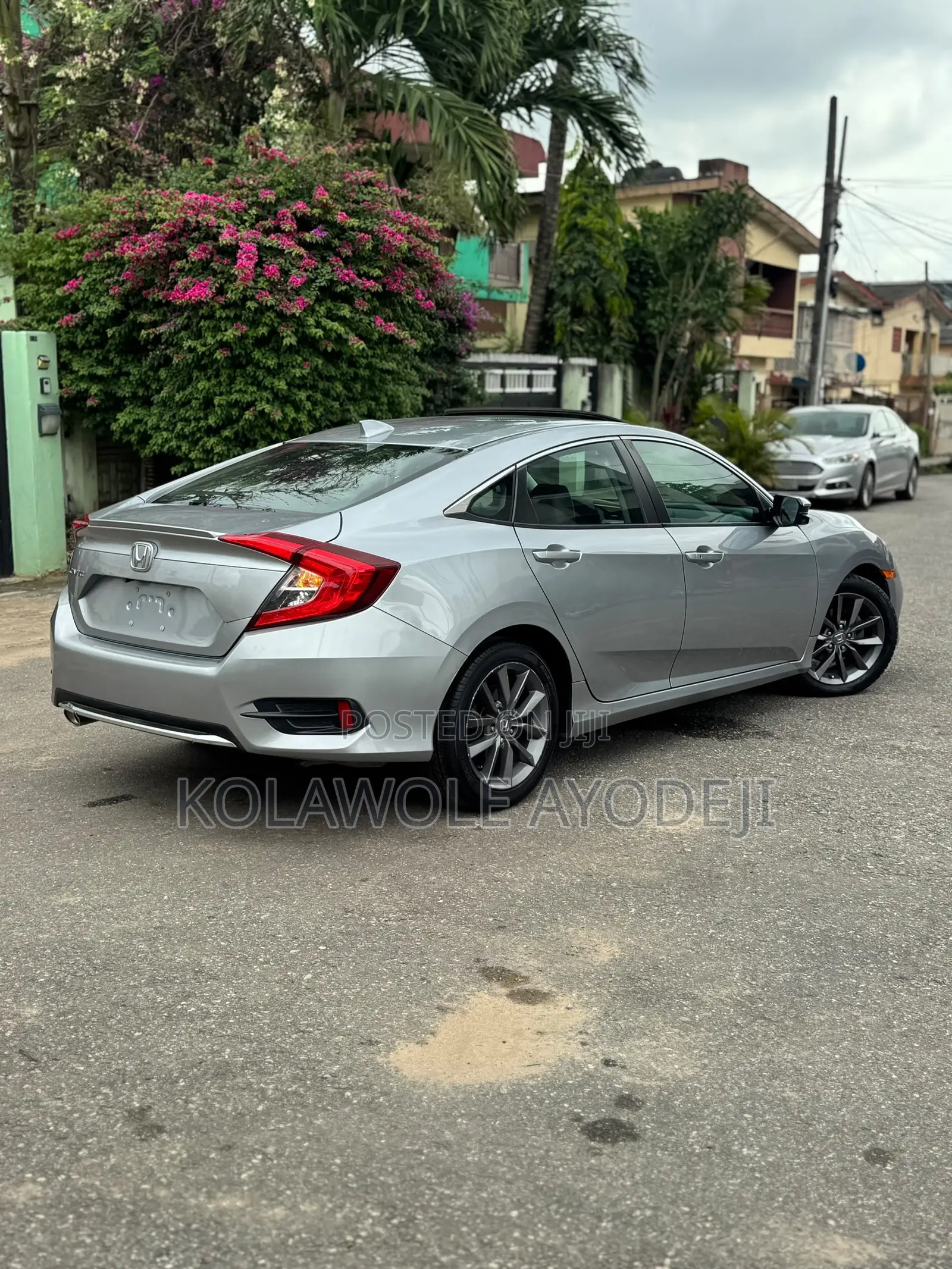 Honda Civic EX-L Sedan 2019 Silver