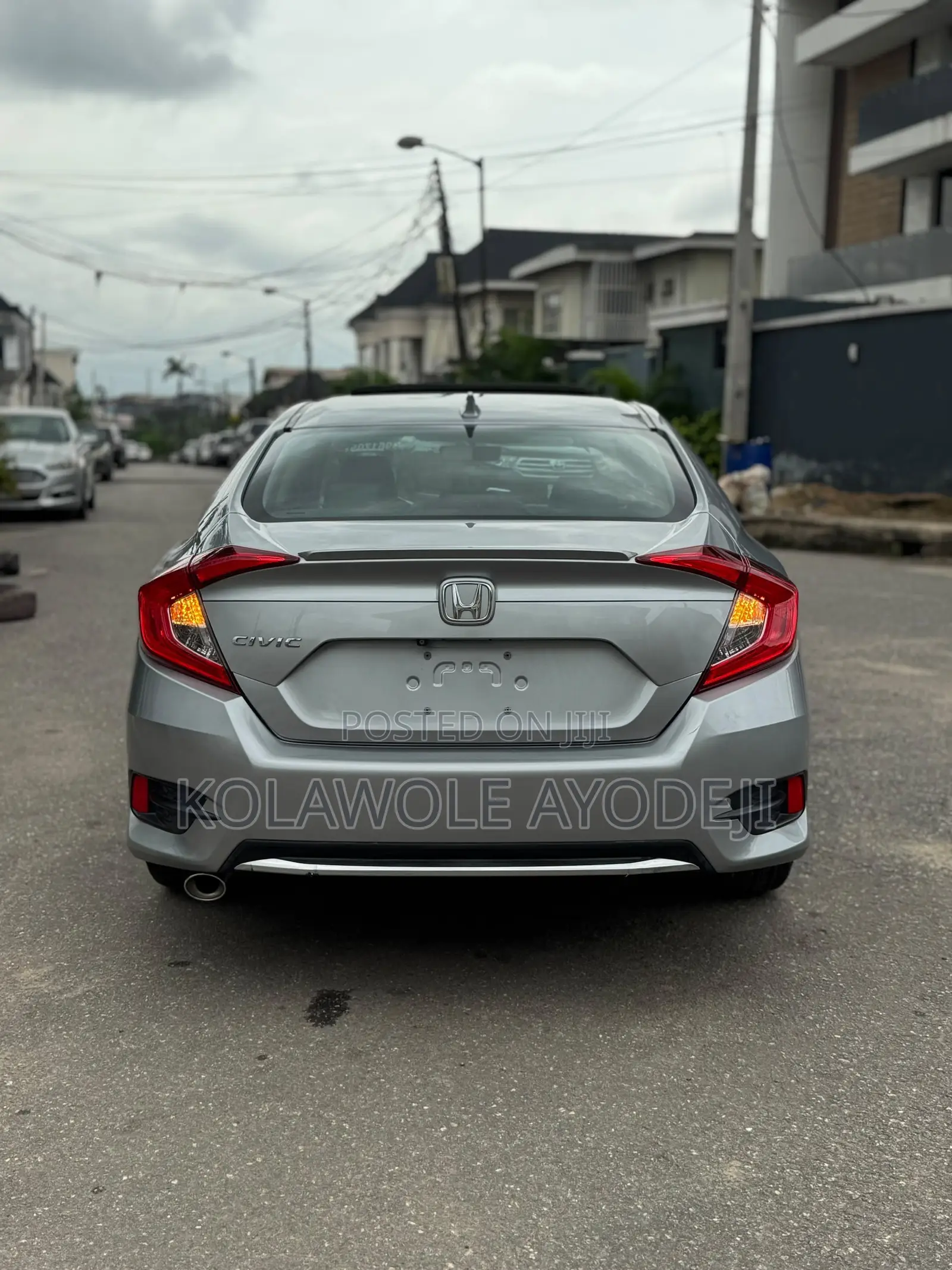 Honda Civic EX-L Sedan 2019 Silver