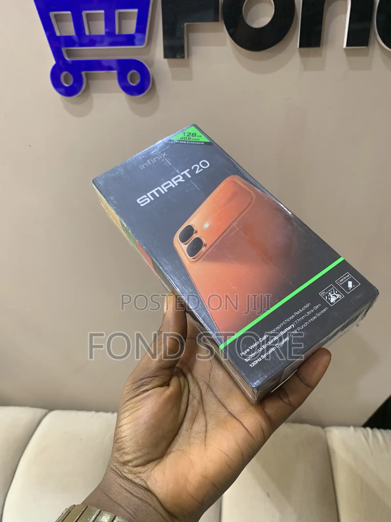 New Infinix Smart 20 128 GB Blue