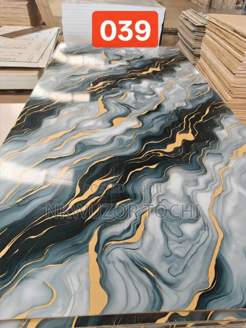 UV- Coated PVC MARBLE WALL PANEL - Acehomes Building Solutions