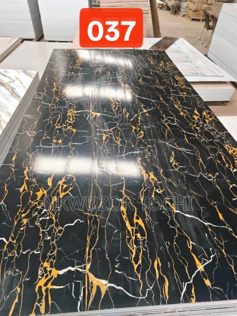 UV- Coated PVC MARBLE WALL PANEL - Acehomes Building Solutions