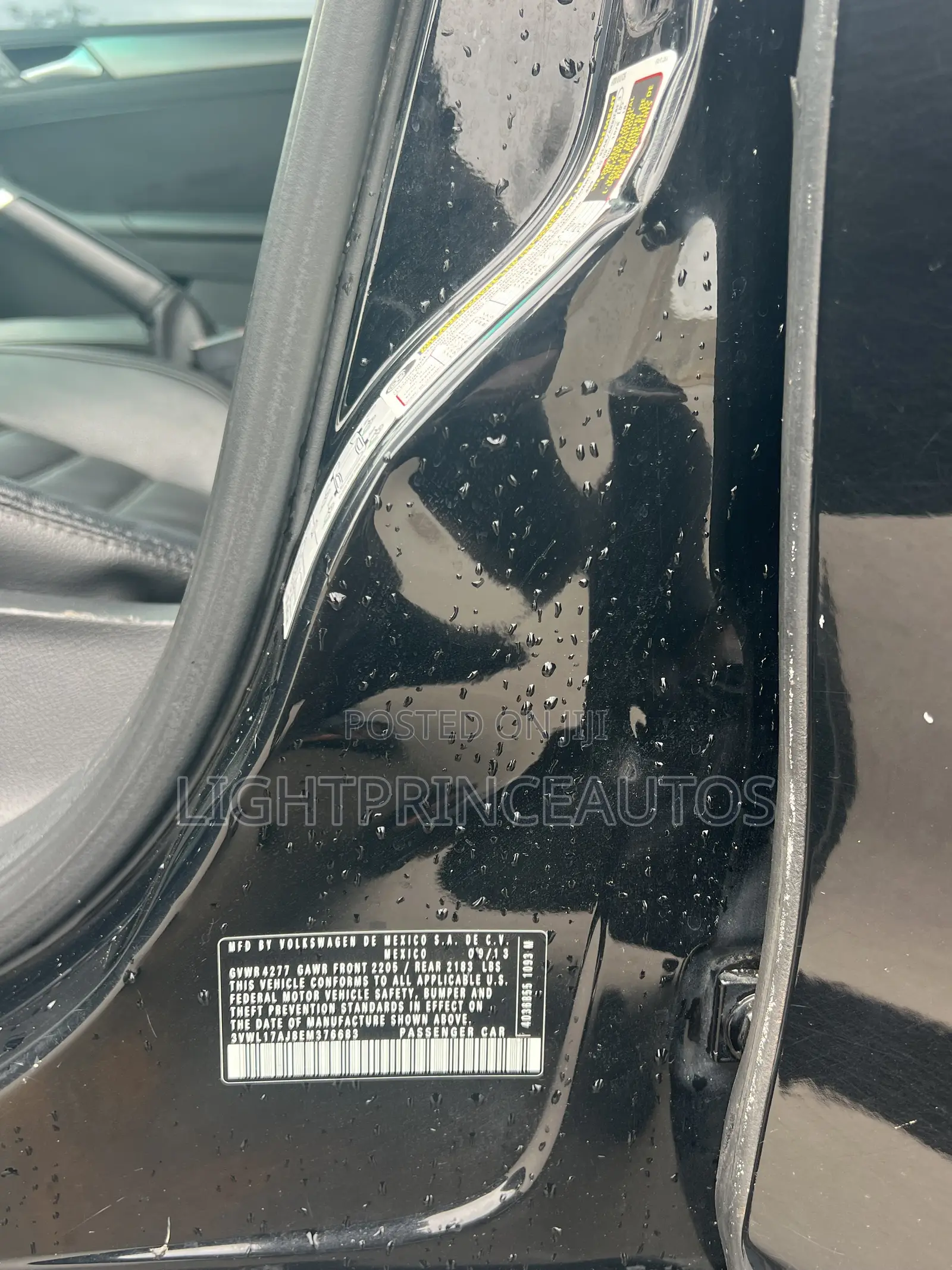 Volkswagen Jetta 2014 Black
