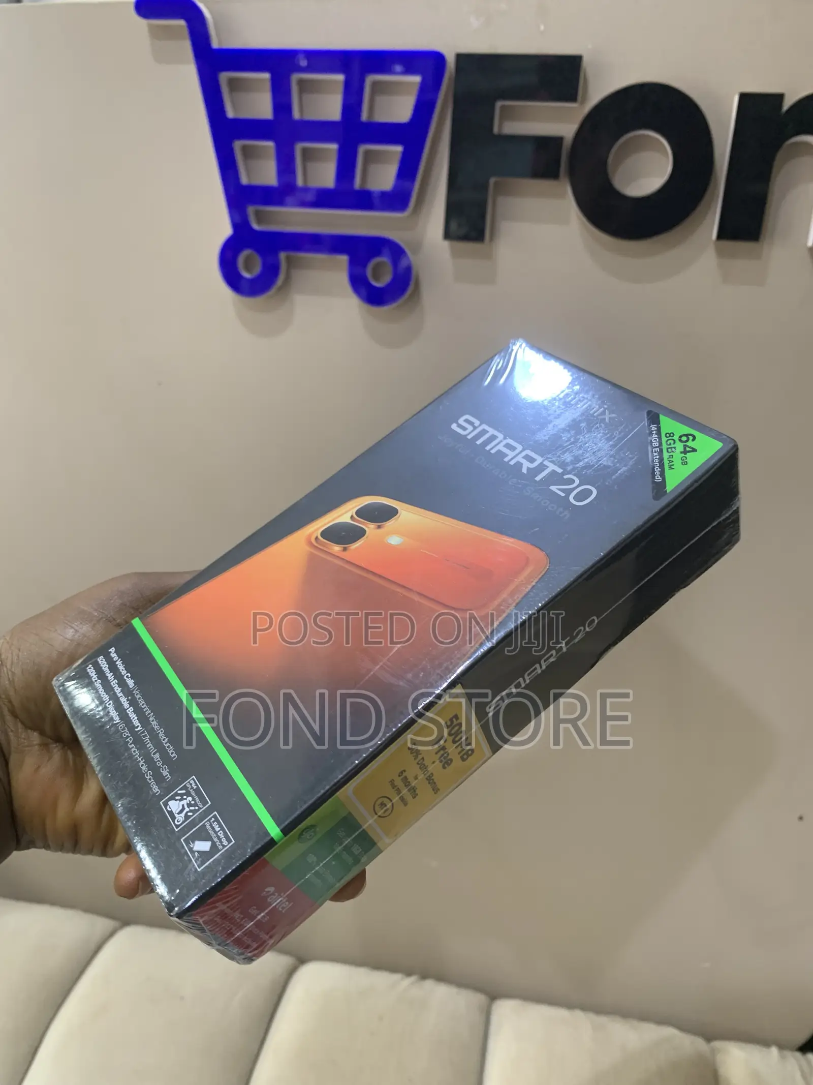 New Infinix Smart 20 64 GB Blue