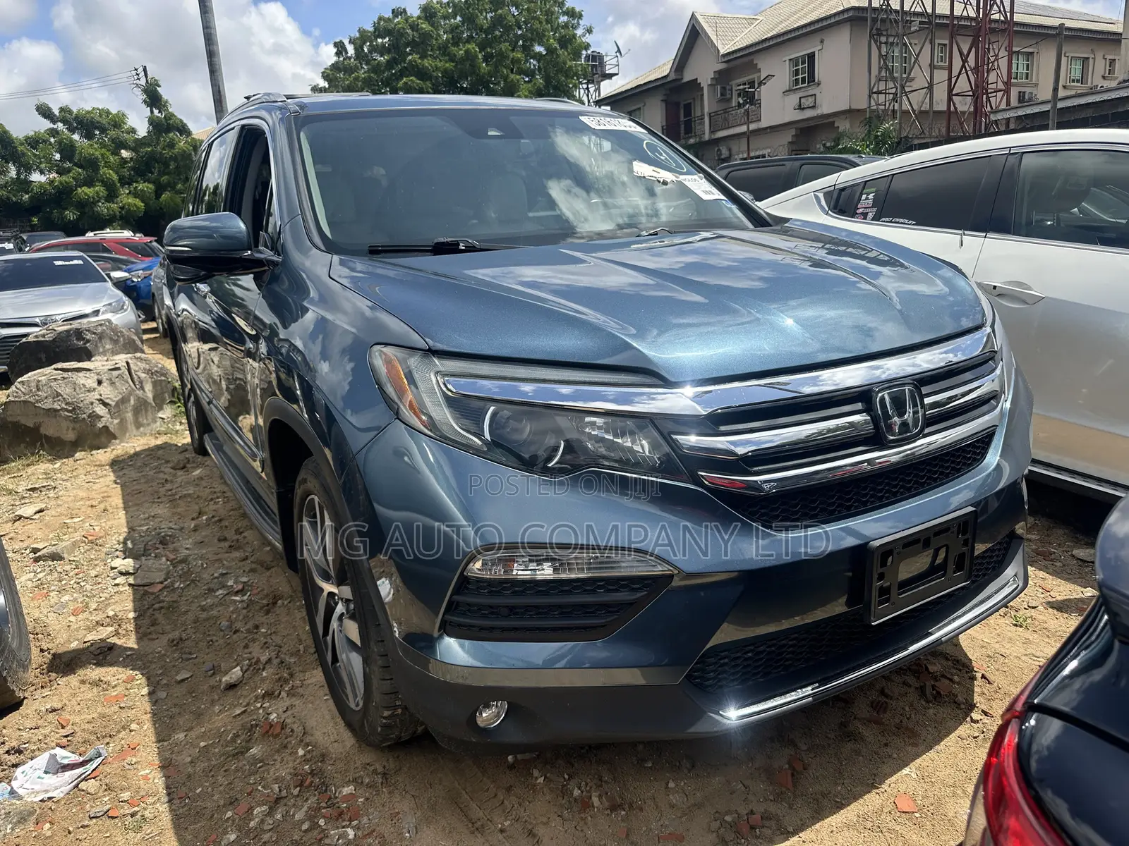 Honda Pilot Touring 4dr SUV (3.5L 6cyl 9A) 2016 Blue