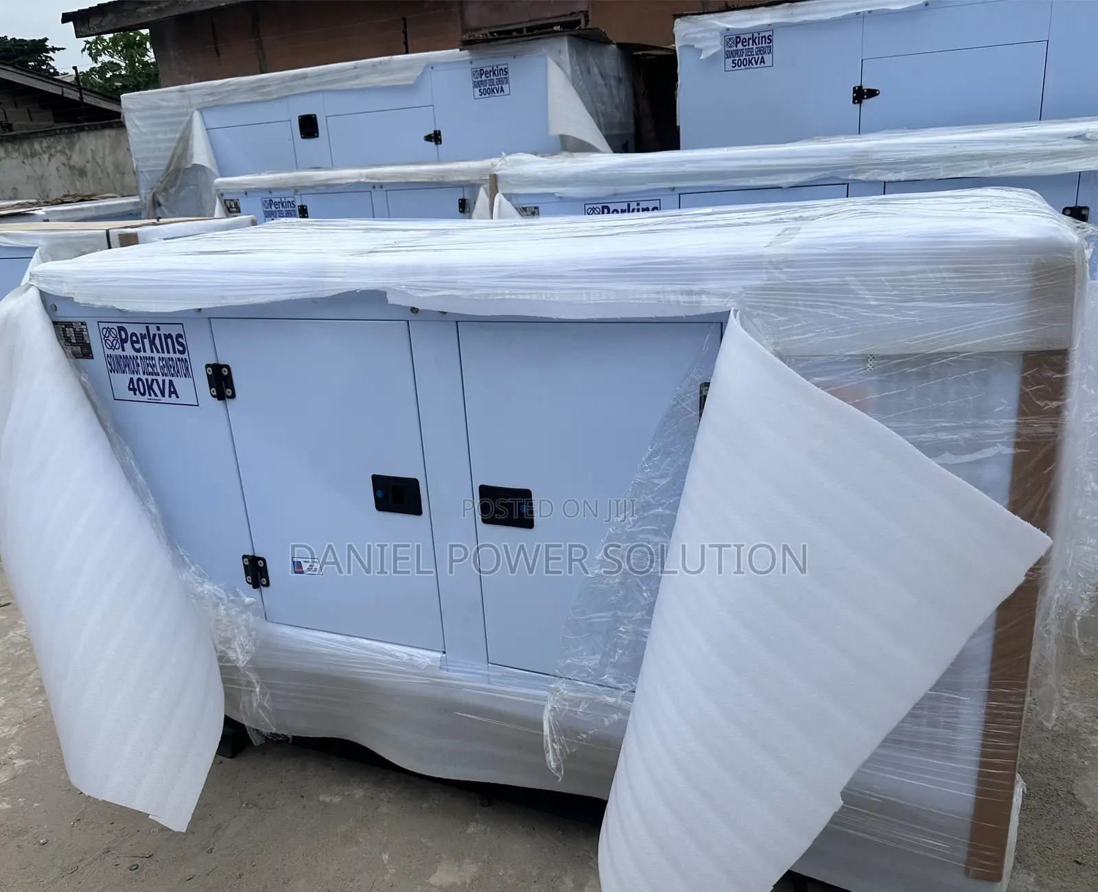 Brand New 40KVA Perkins Soundproof, Low Diesel Consumption