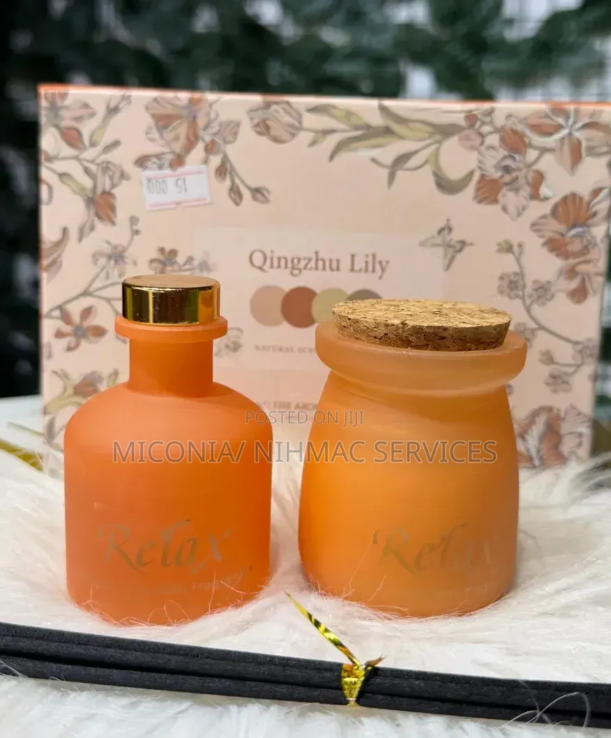 No Fire Aromatherapy Scented Candle and Diffuser