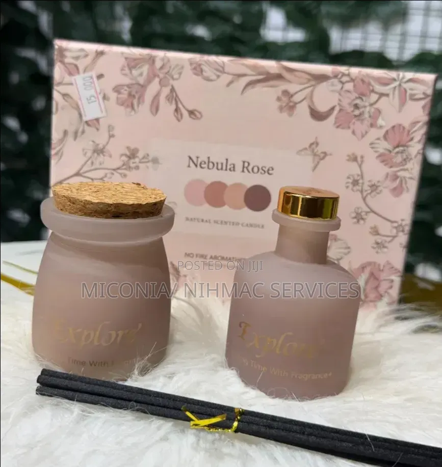 No Fire Aromatherapy Scented Candle and Diffuser