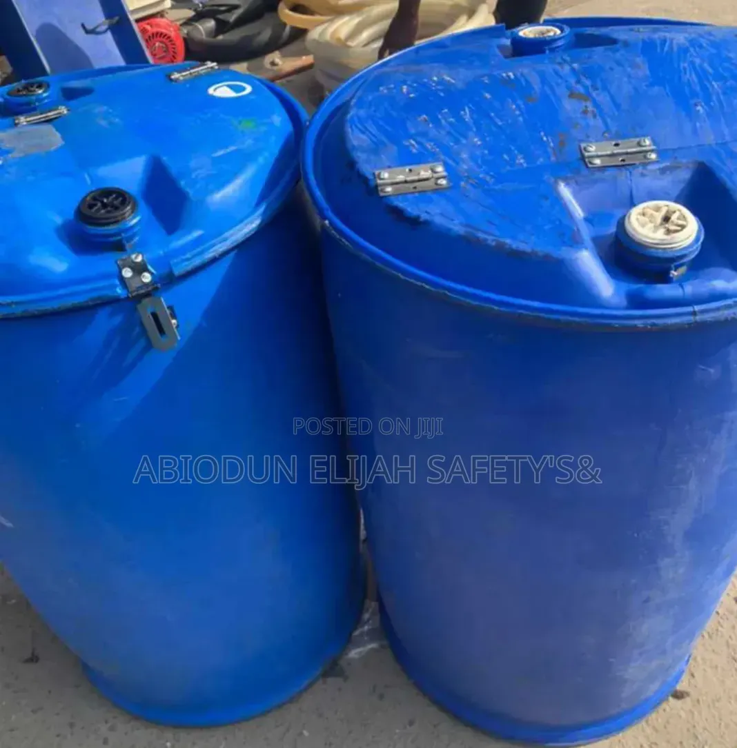 Blue Rubber House Drum for Water 250L 300L