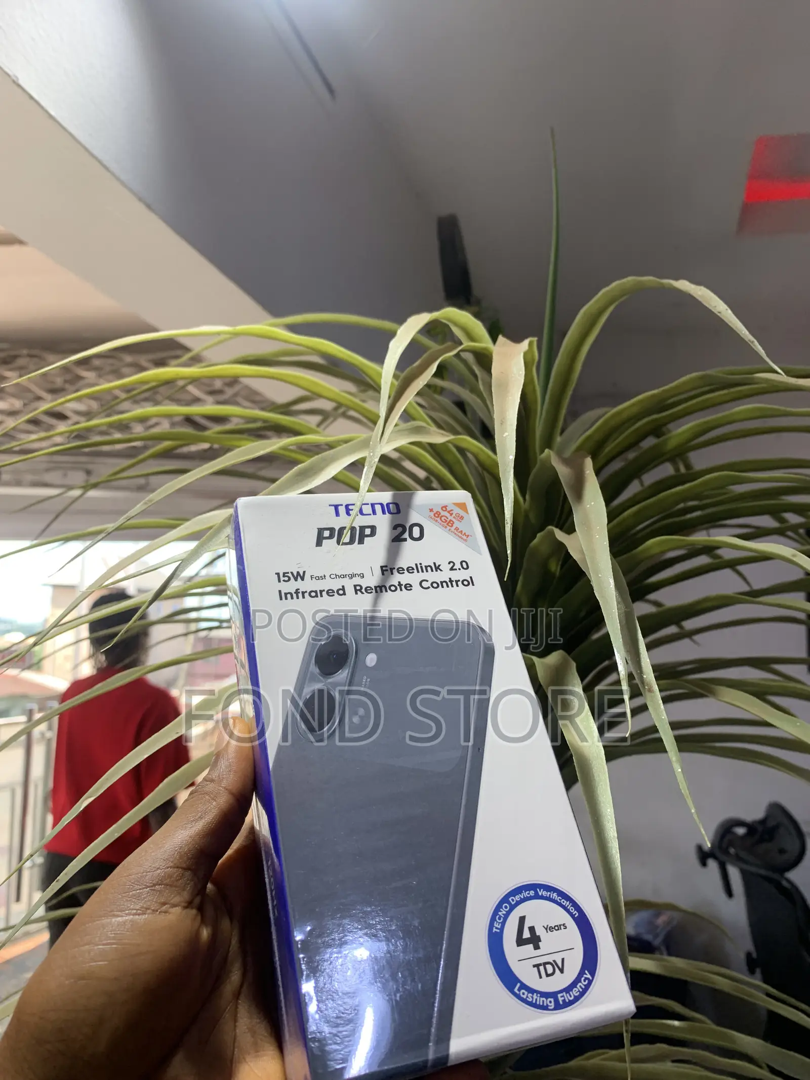 New Tecno Pop 20 64 GB Black