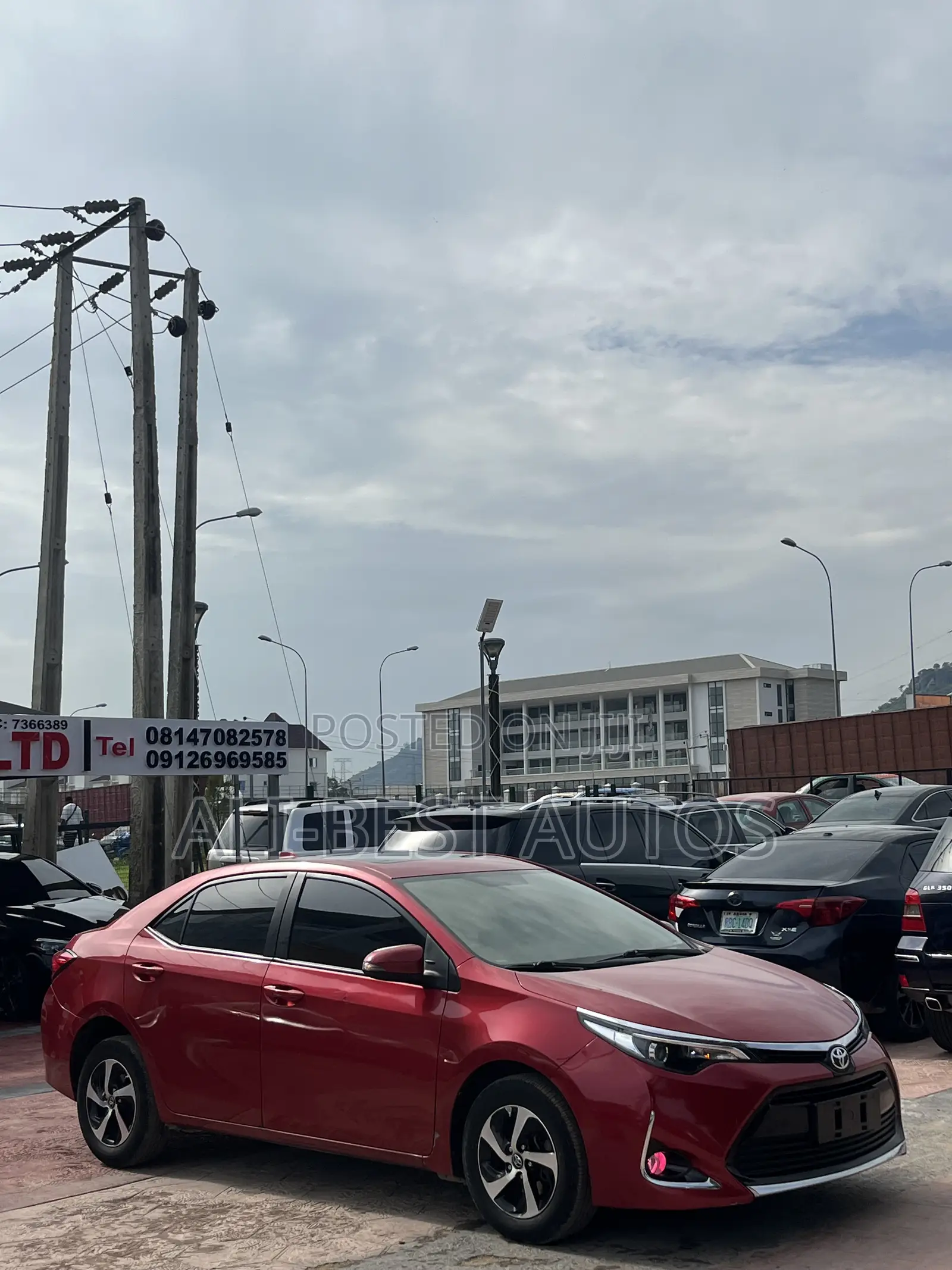Toyota Corolla 2018 Red
