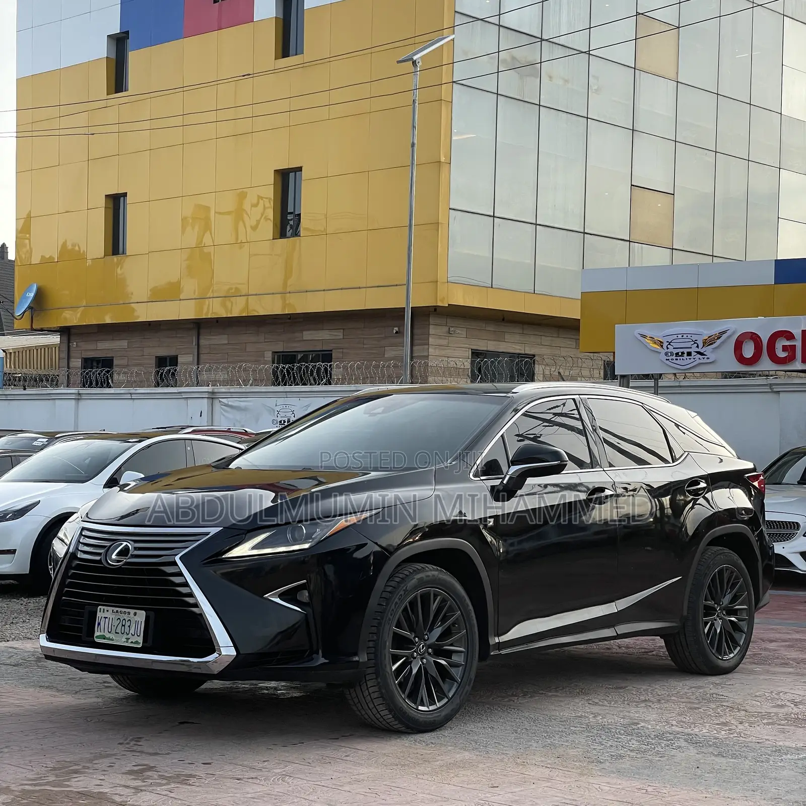 Lexus RX 350 F Sport AWD 2016 Black
