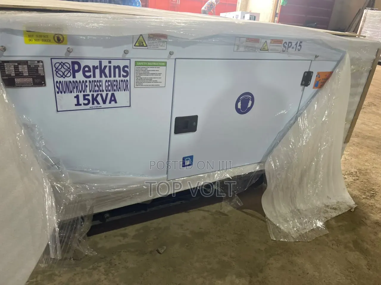 15KVA Soundproof Generator for Shops