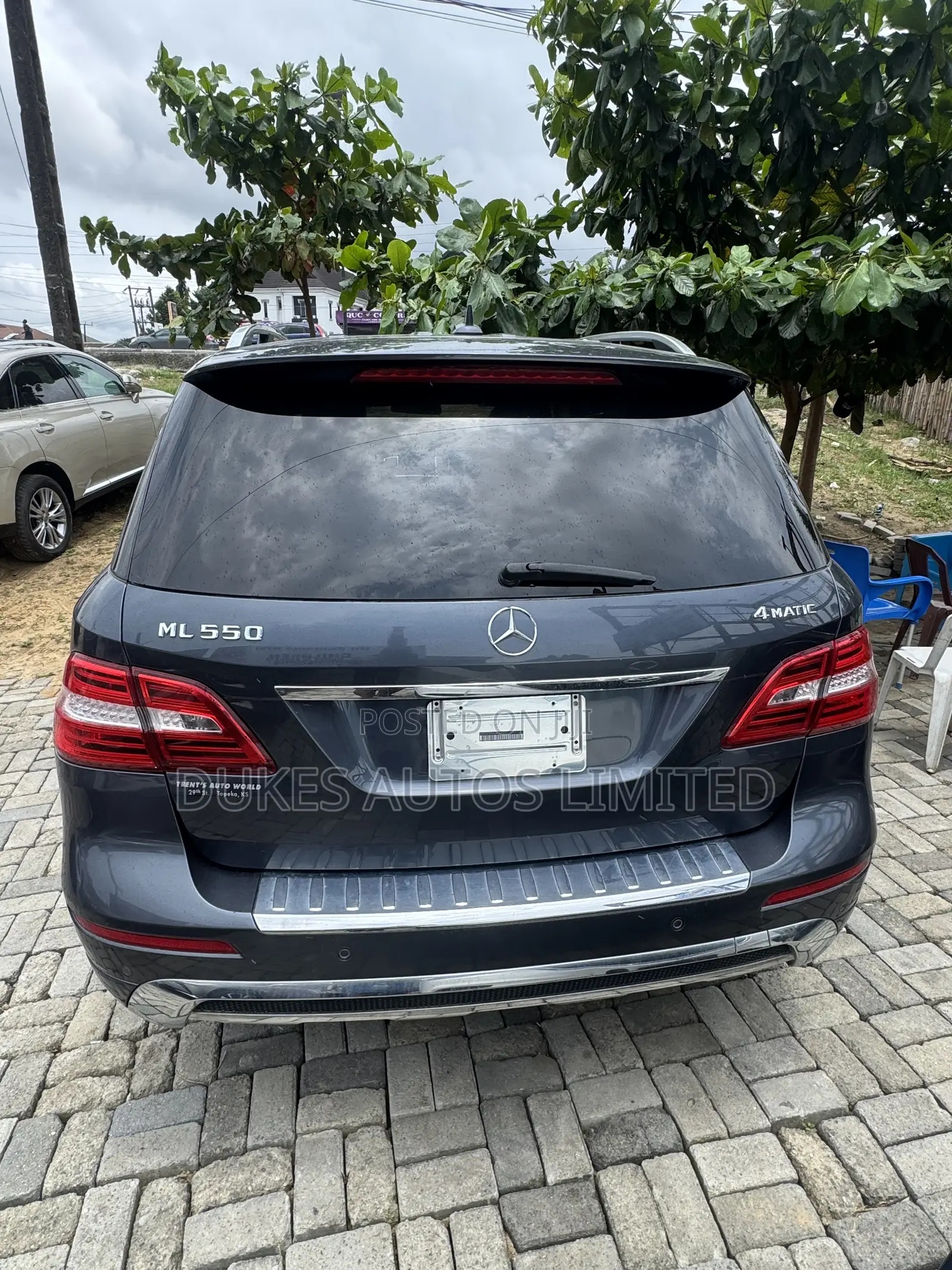 Mercedes-Benz M Class ML 550 4Matic 2013 Gray