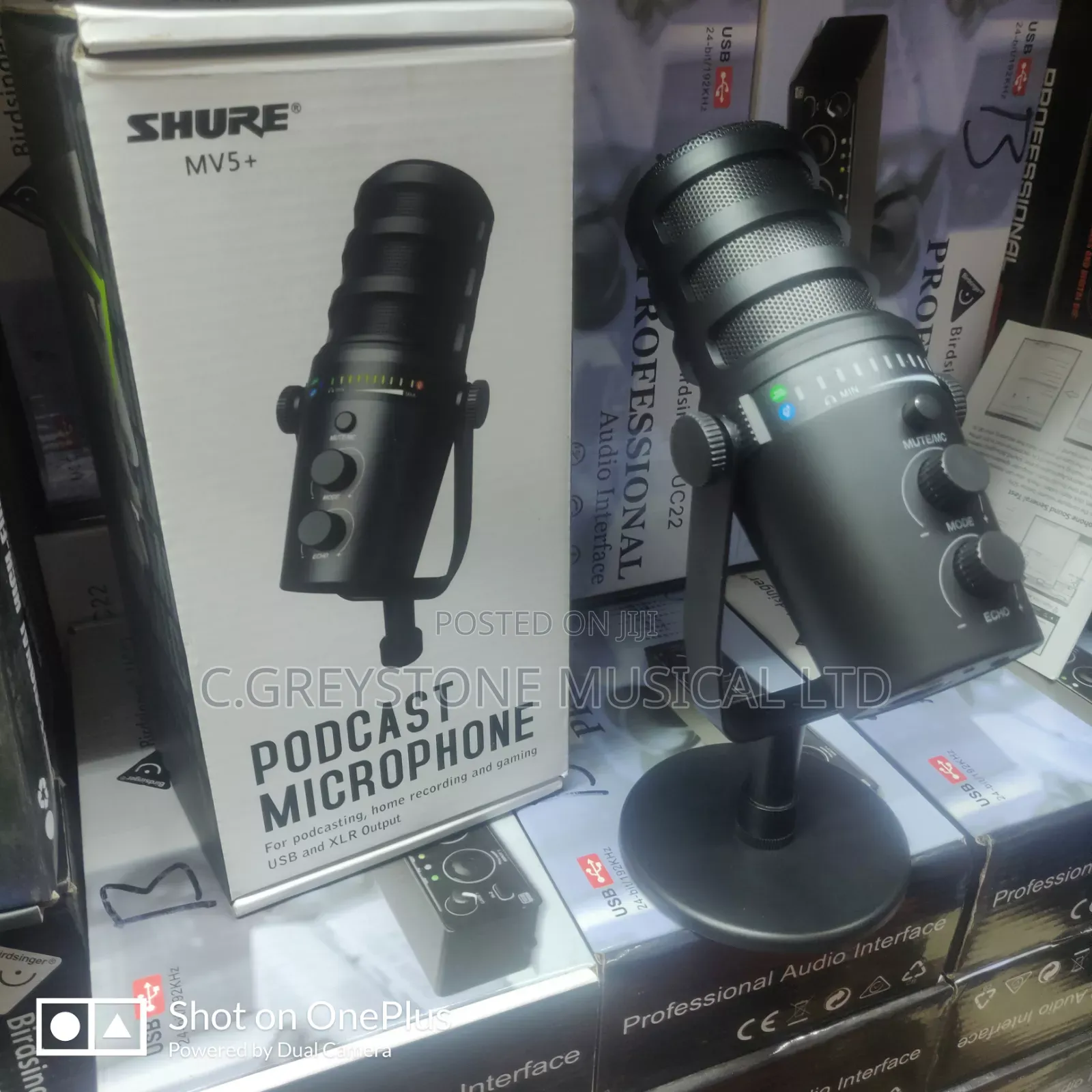 Podcast Microphone Mv5 Shure