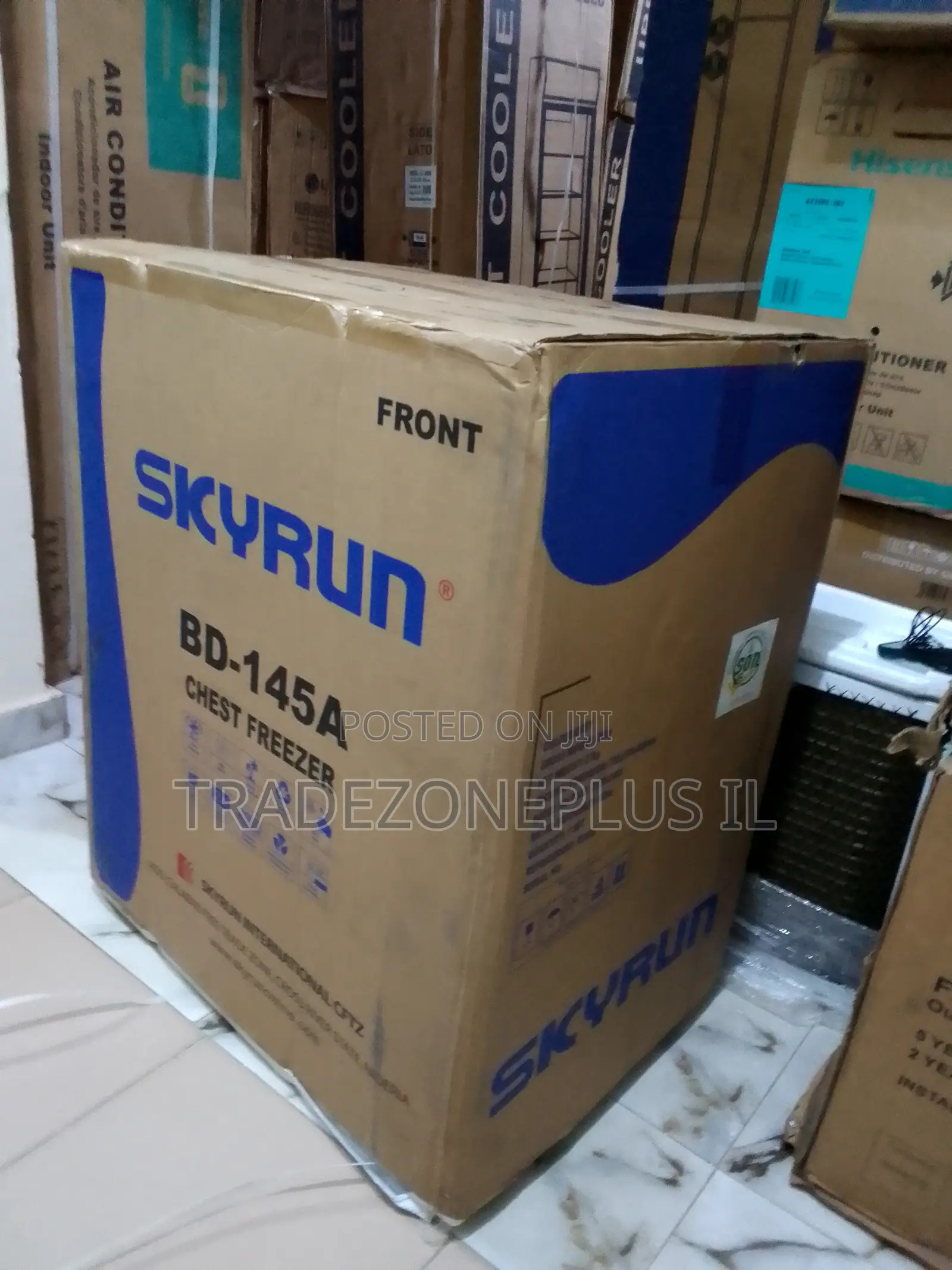 Skyrun 145L Freezer – Ideal for Frozen Foods Drinks