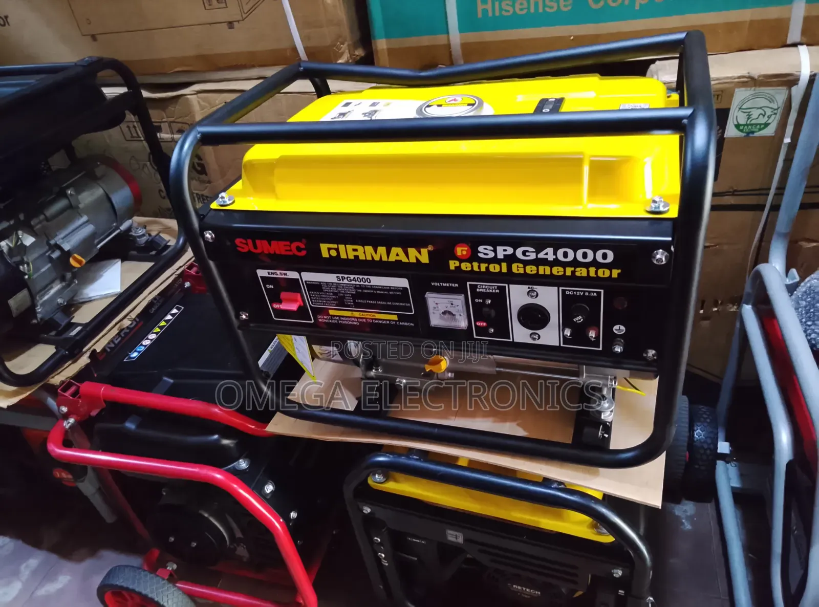 Sumec Firman Man Gasoline Generator SPG 4000