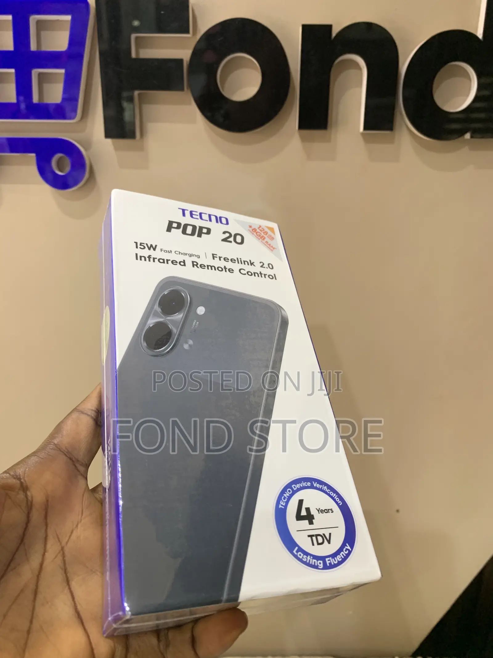 New Tecno Pop 20 128 GB Purple